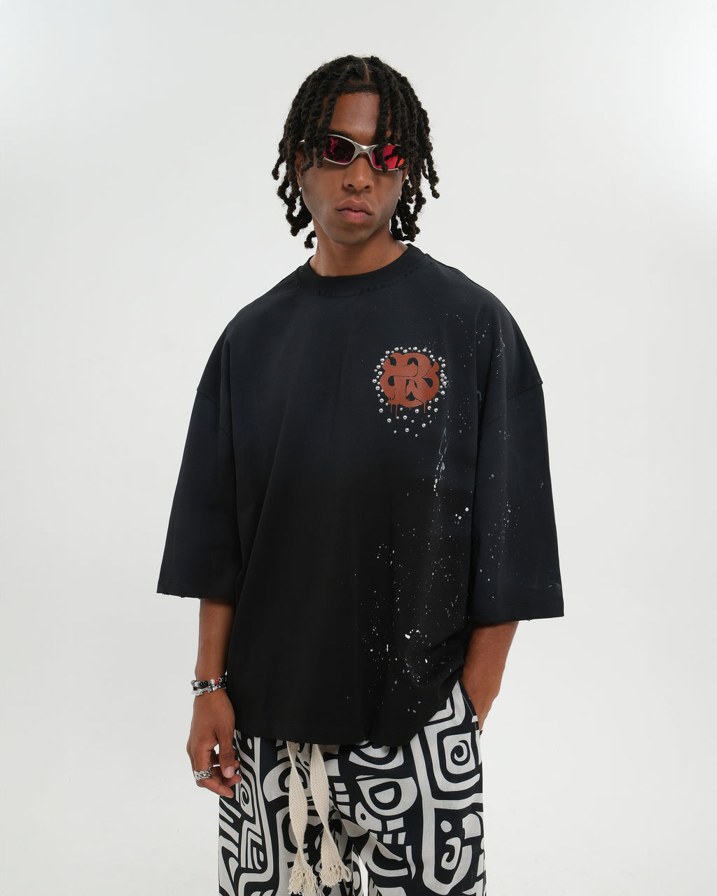 SANTA MONICA TEE BLACK