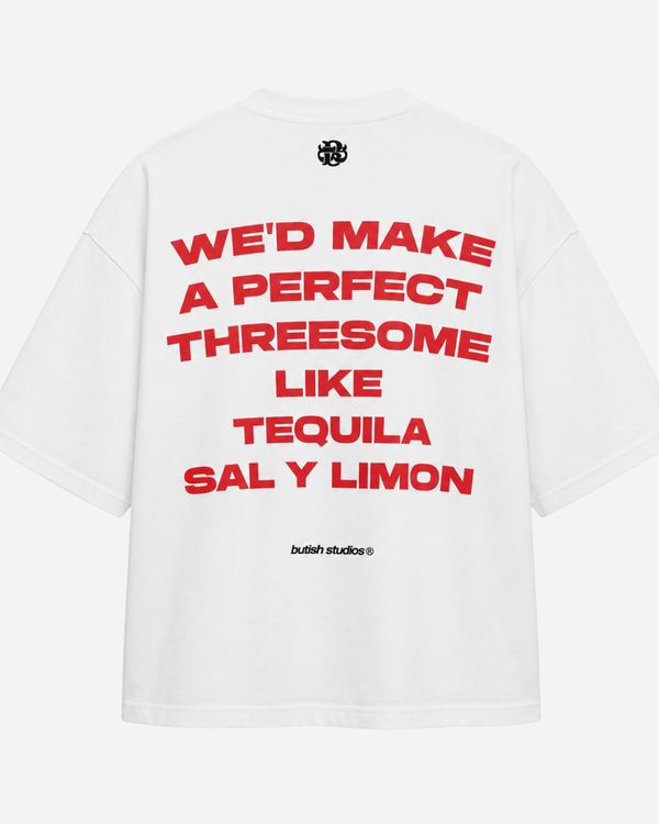 THREESOME TEE WHITE
