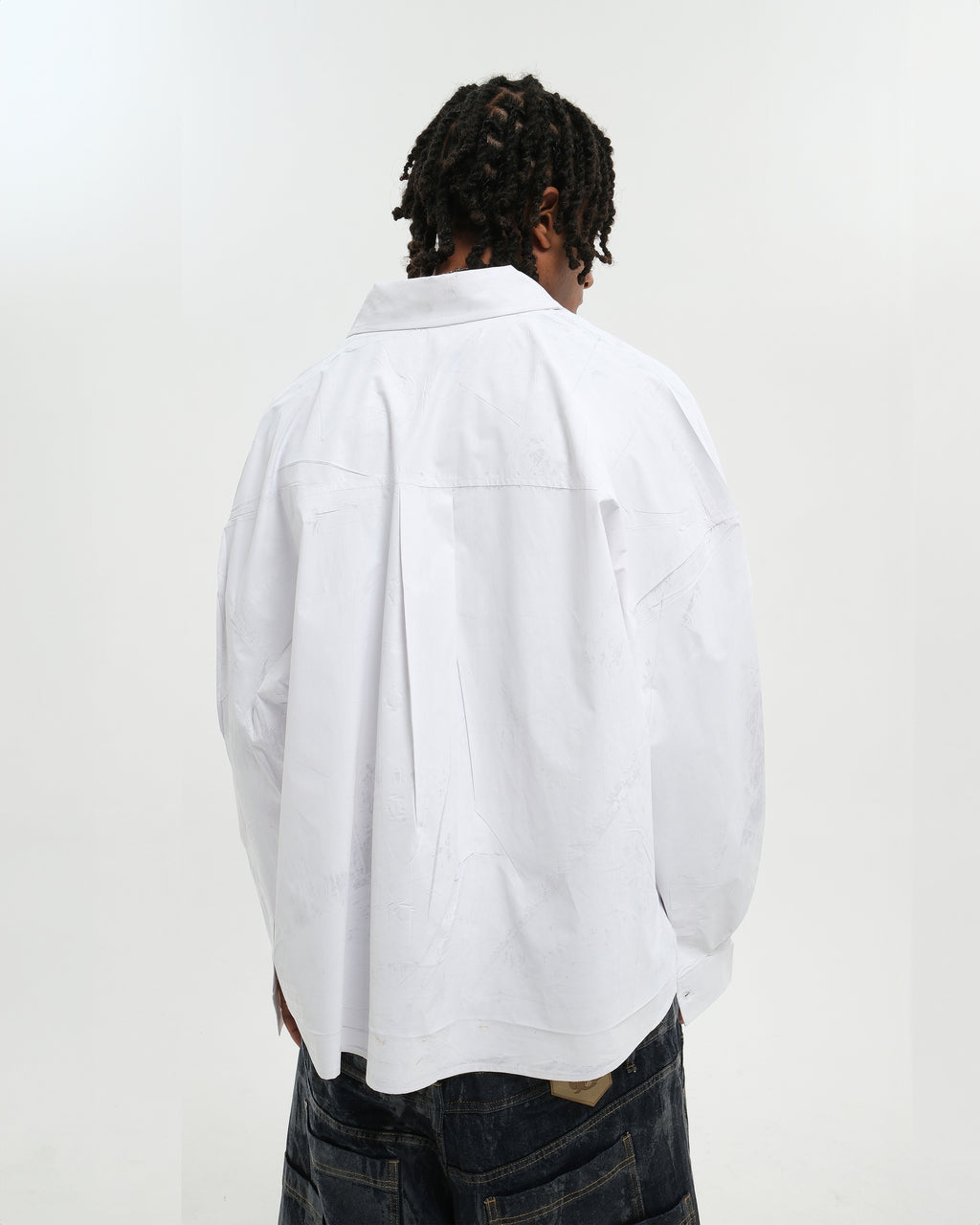 VARNISH WASH SHIRT WHITE