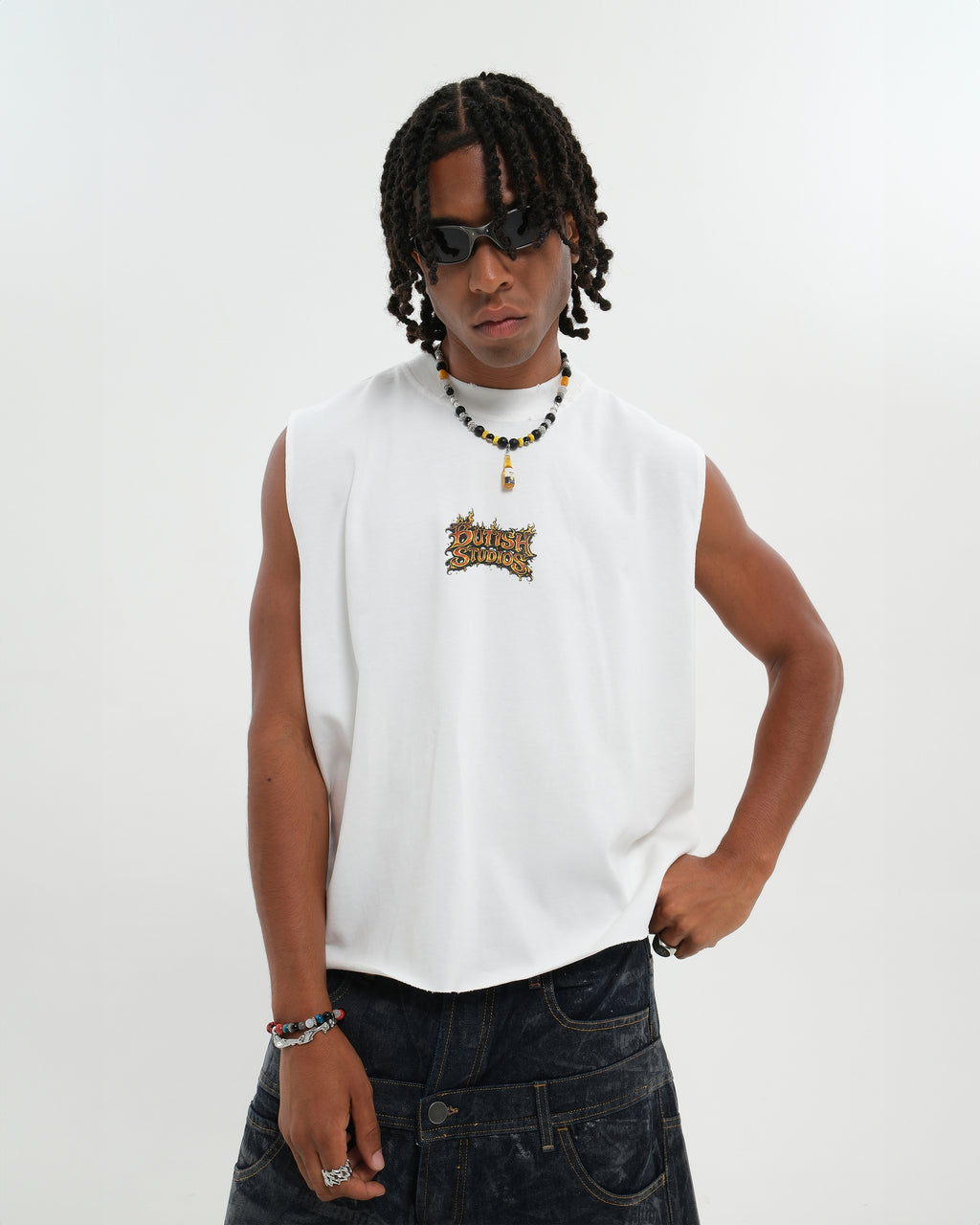 SUNSET TANK WHITE