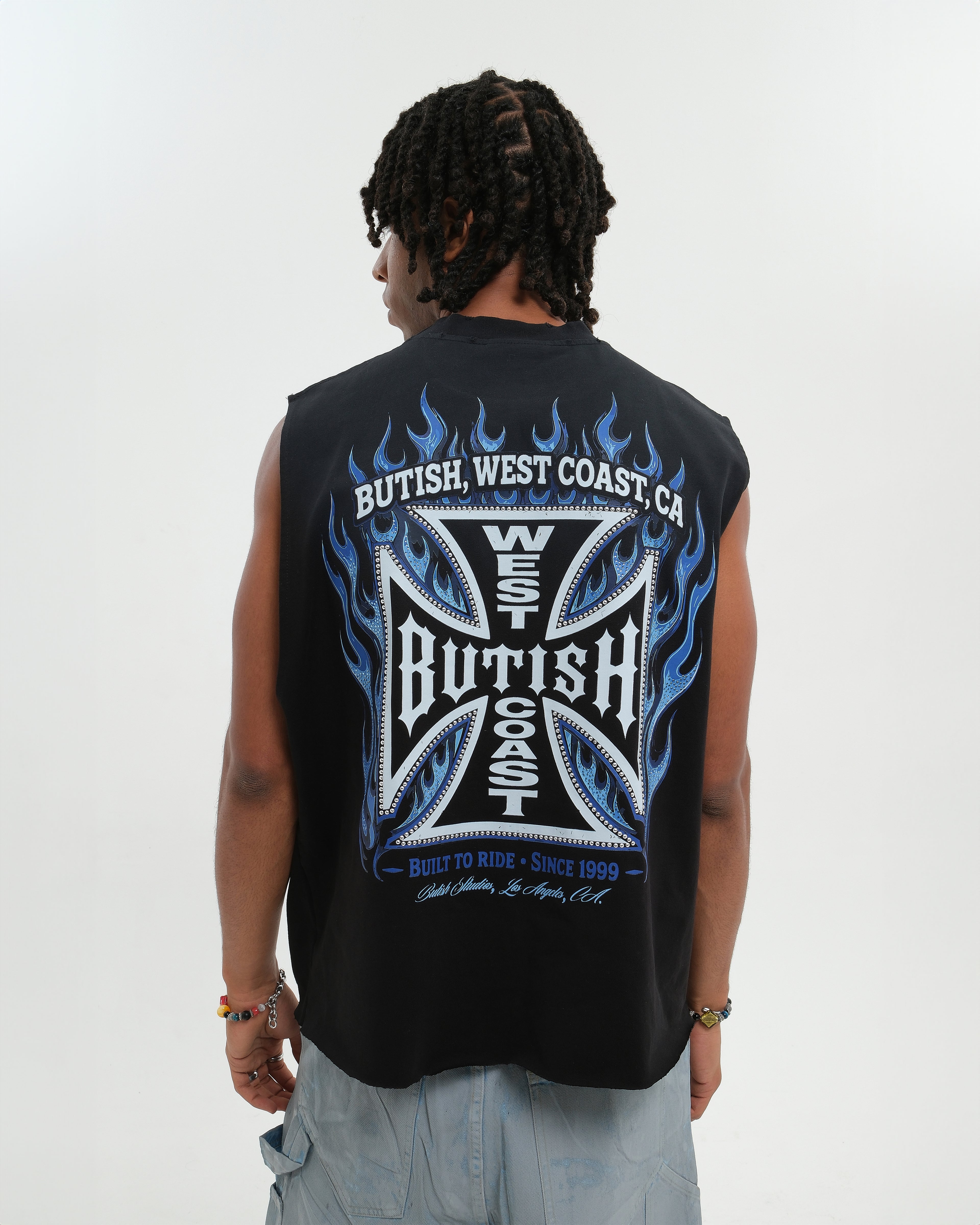 BAD CHOPPERS TANK BLACK