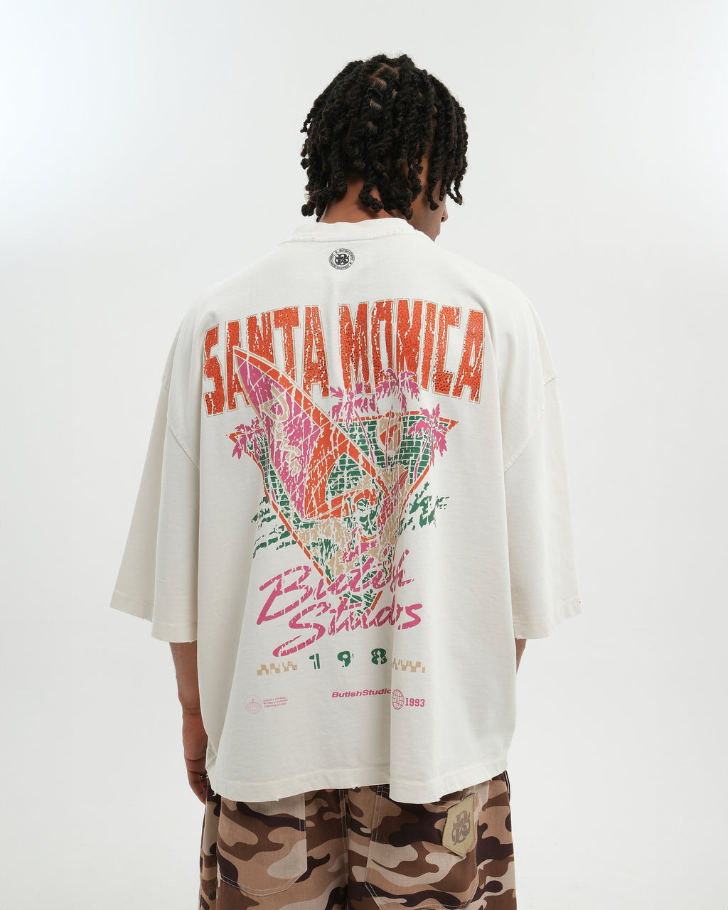 SANTA MONICA TEE WHITE