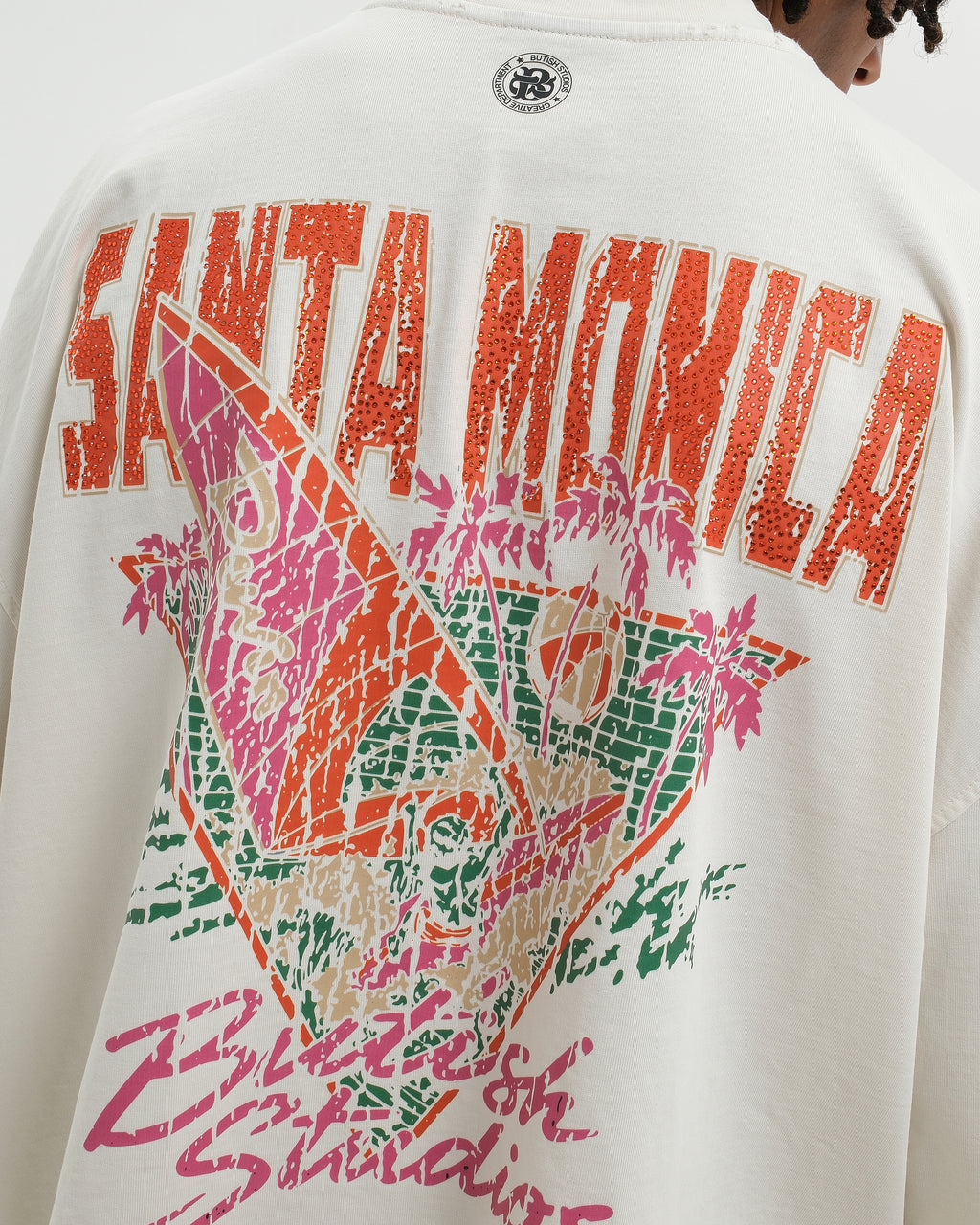 SANTA MONICA TEE WHITE