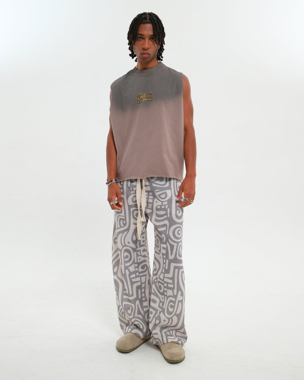 SUNSET TANK GREY
