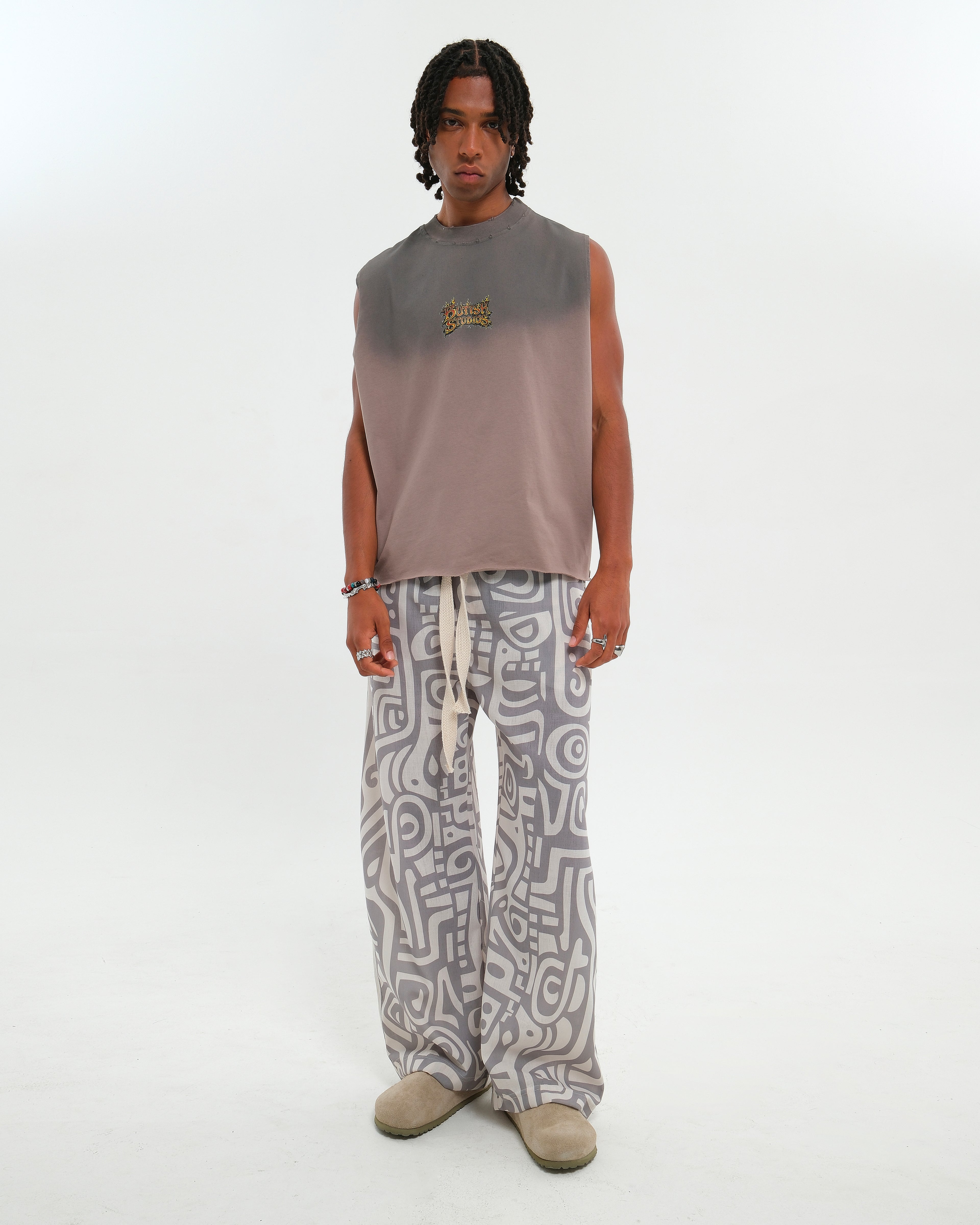 SUNSET TANK GREY