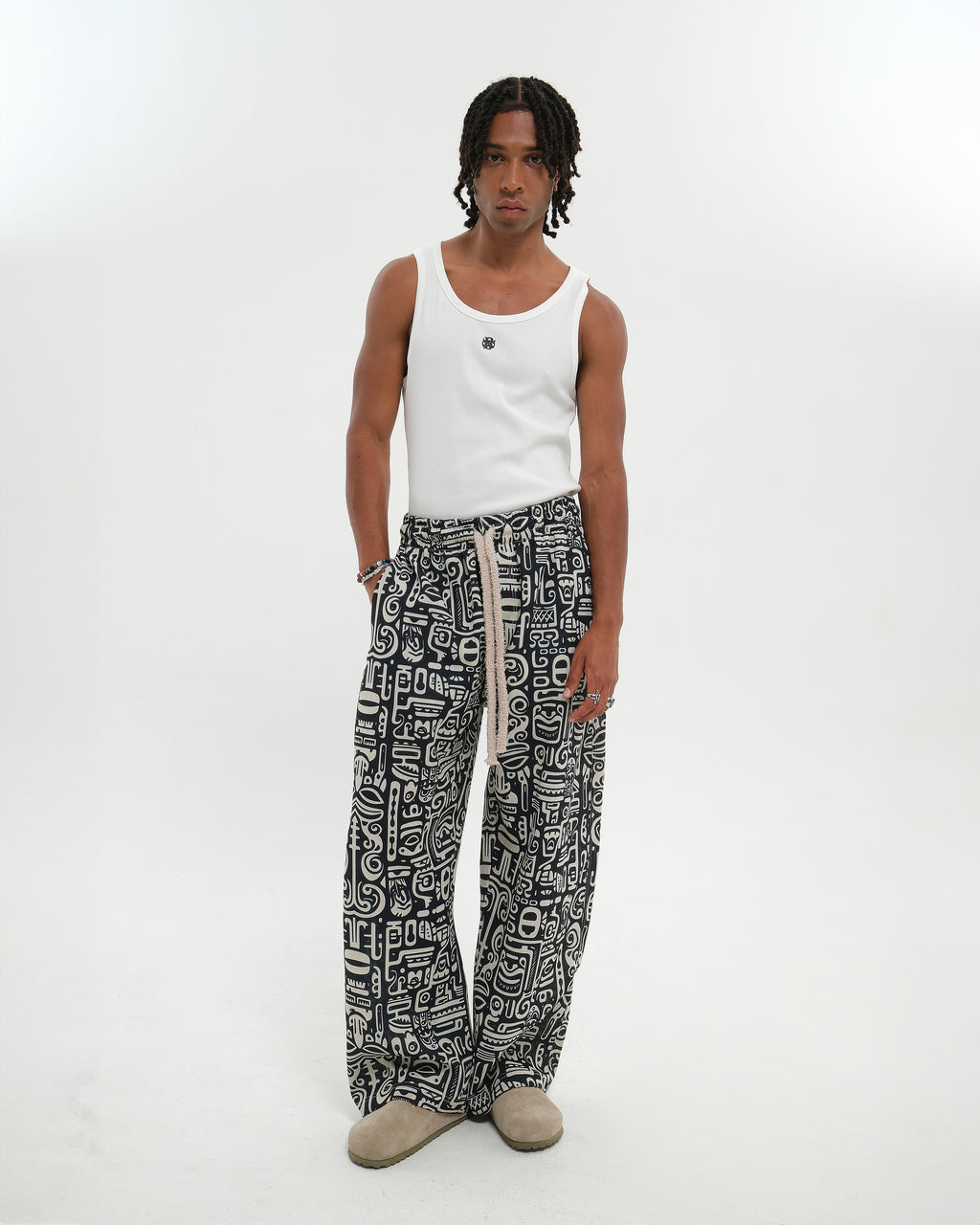 MAYA BLACK LOOSE PANTS