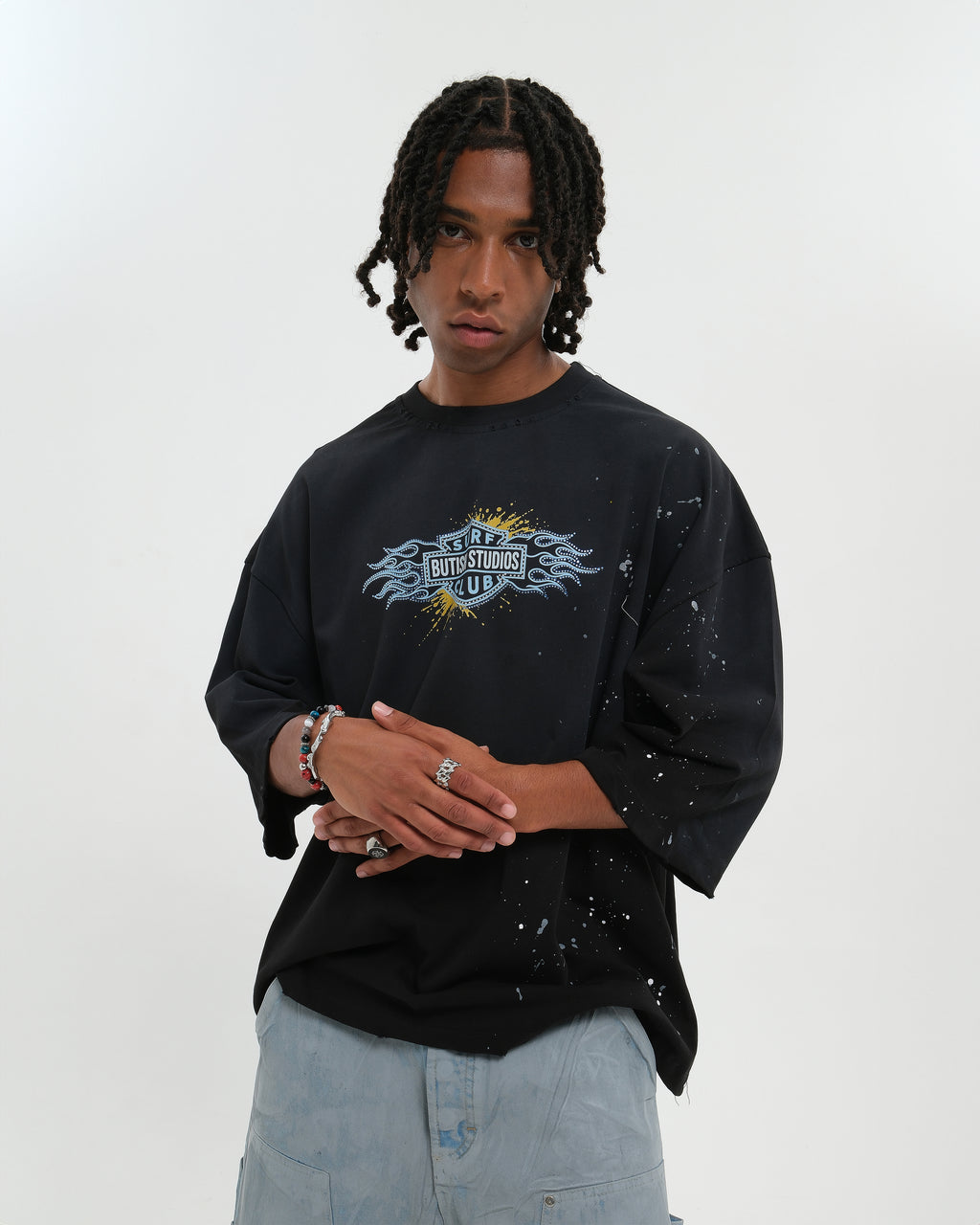 SPEED FIRE TEE BLACK