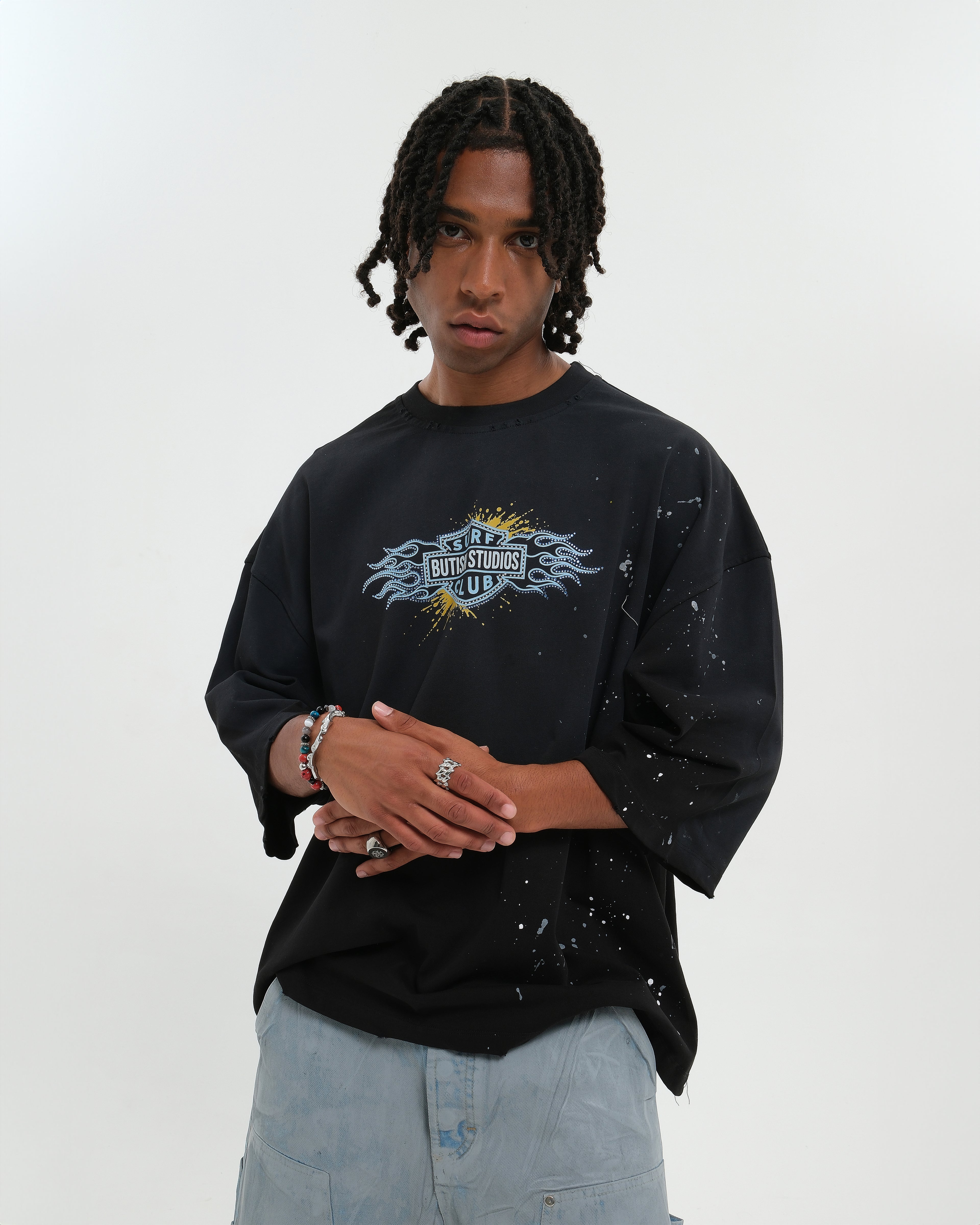 SPEED FIRE TEE BLACK