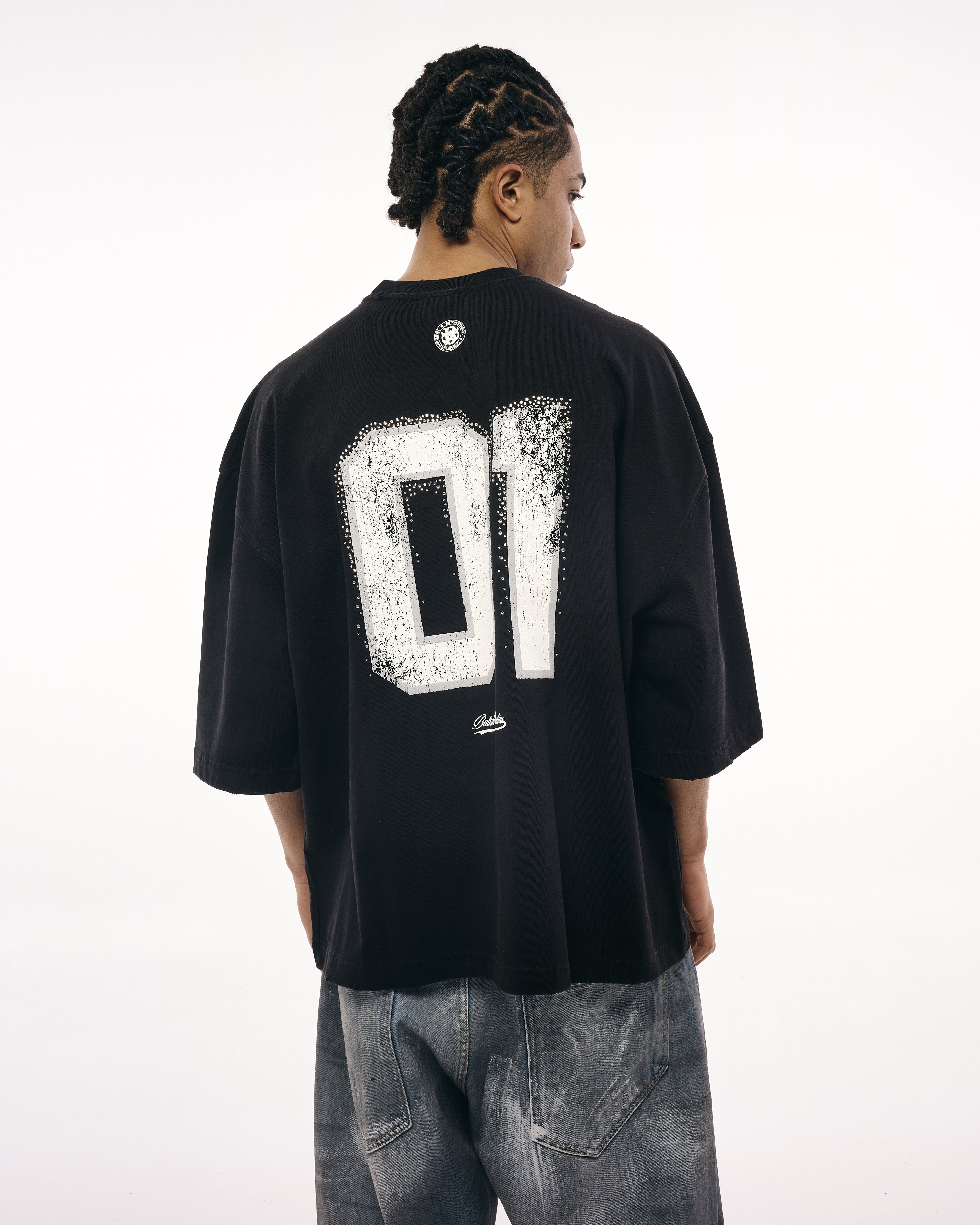 BLACK O1 TEE