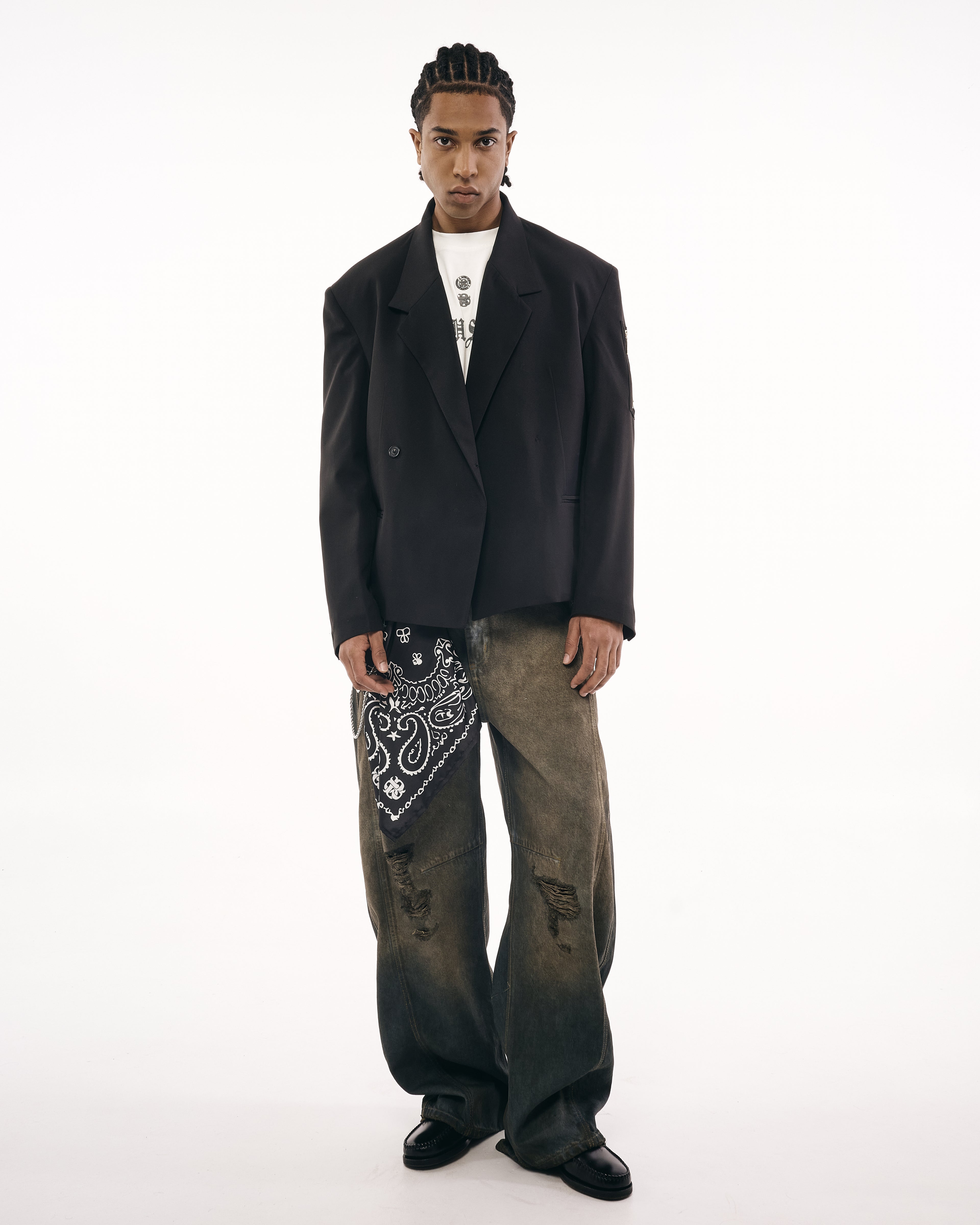 OFF RULES BLAZER BLACK