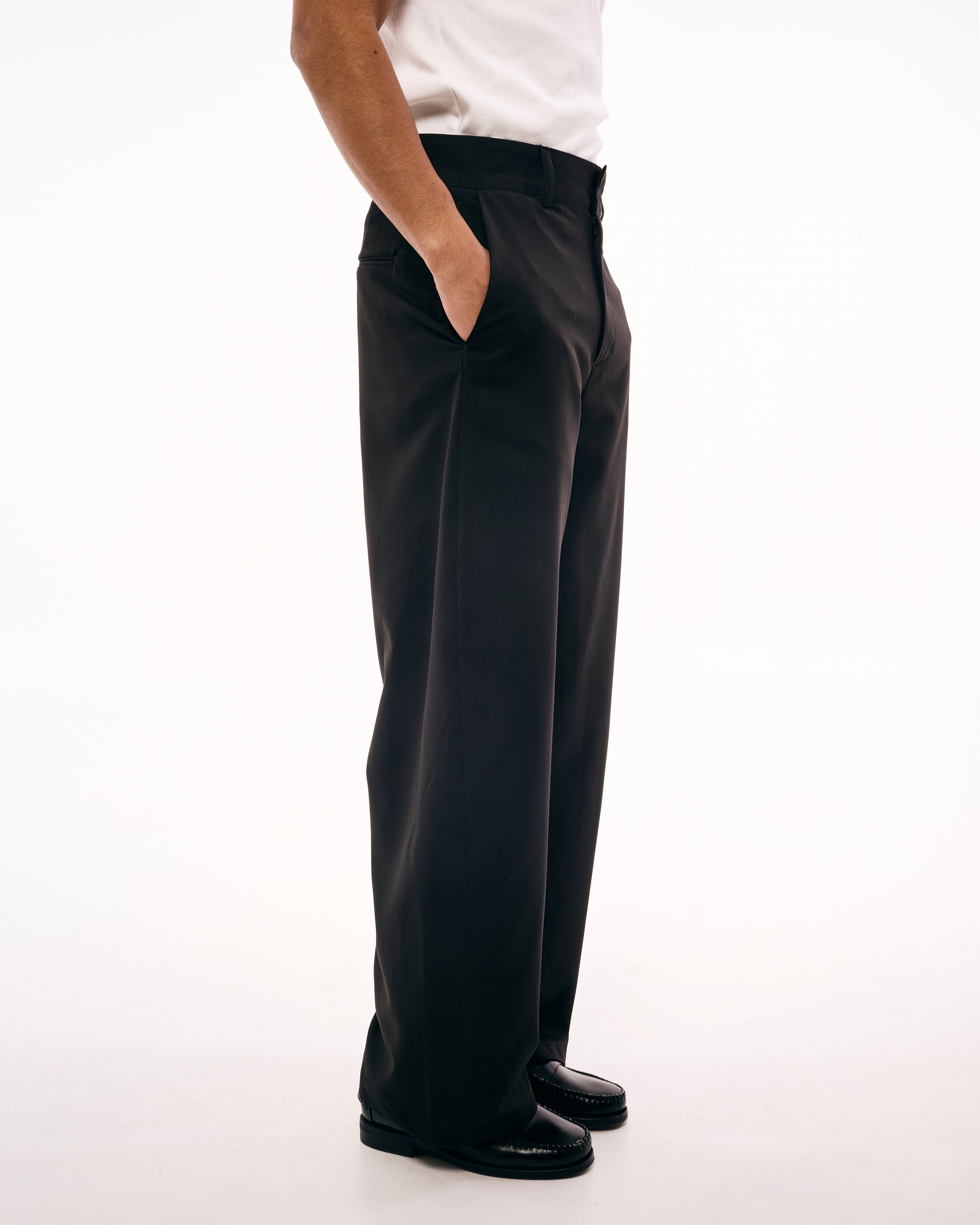 OFF RULES PANTS BLACK