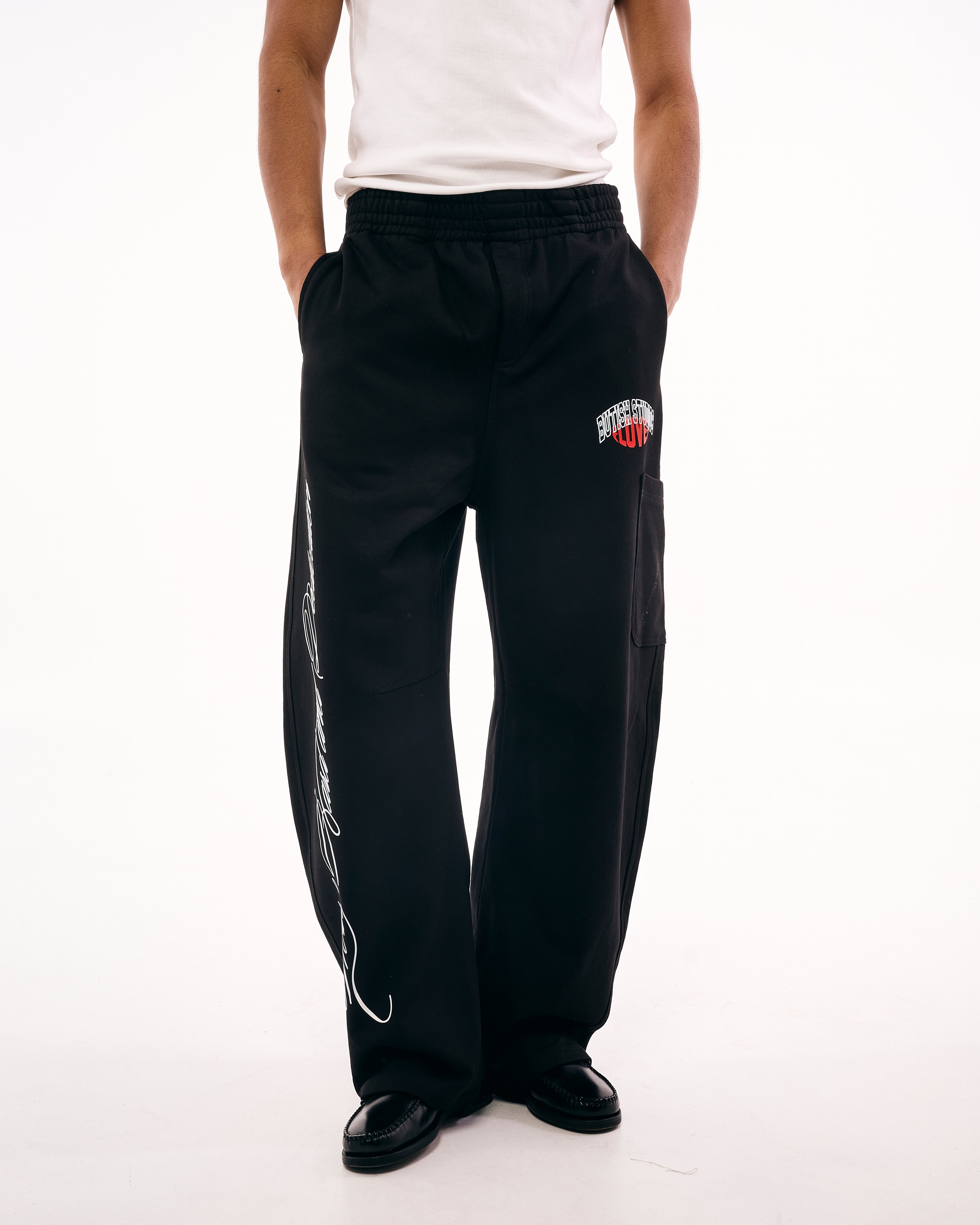 LOVE BLACK JOGGERS