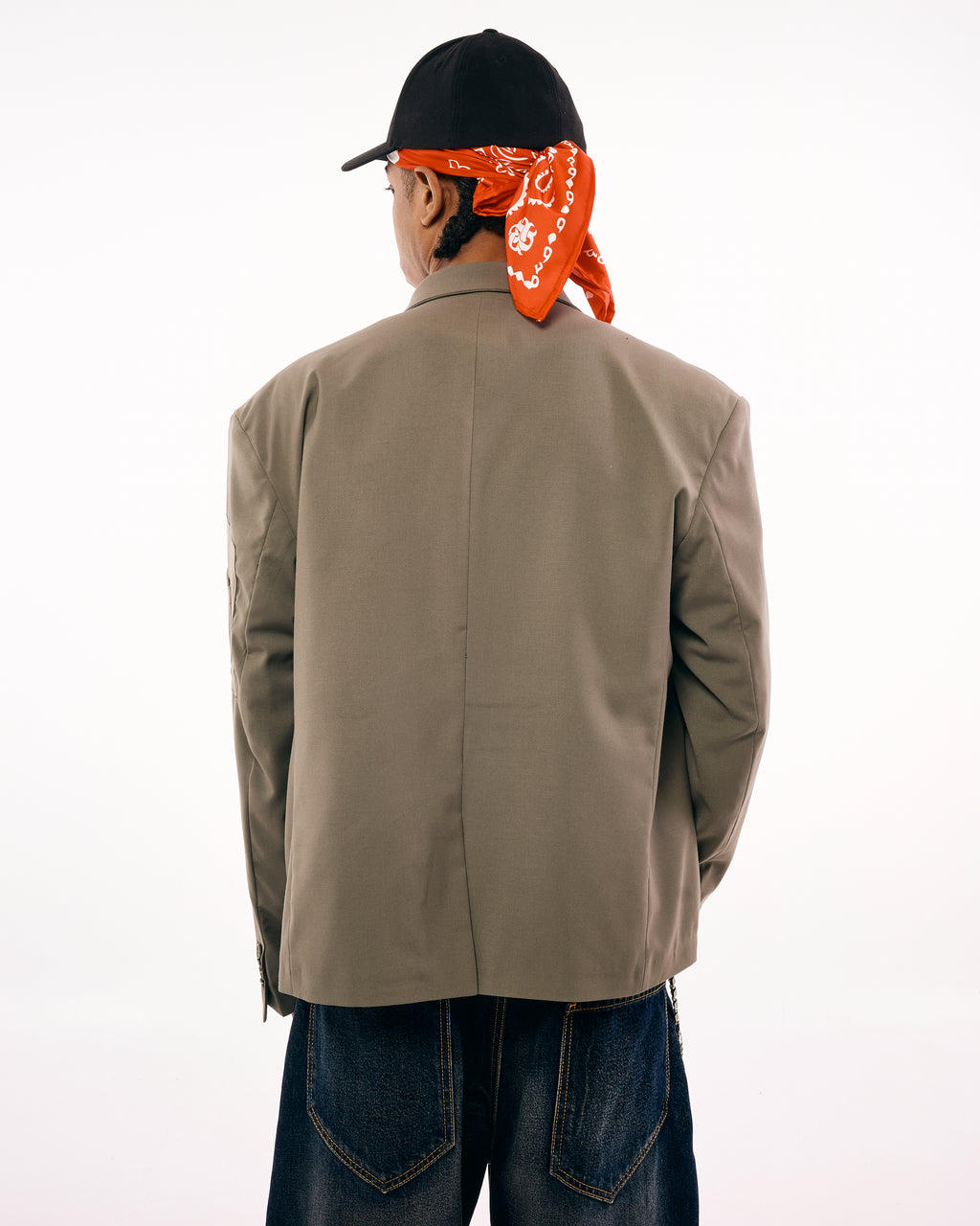 OFF RULES BLAZER OLIVE