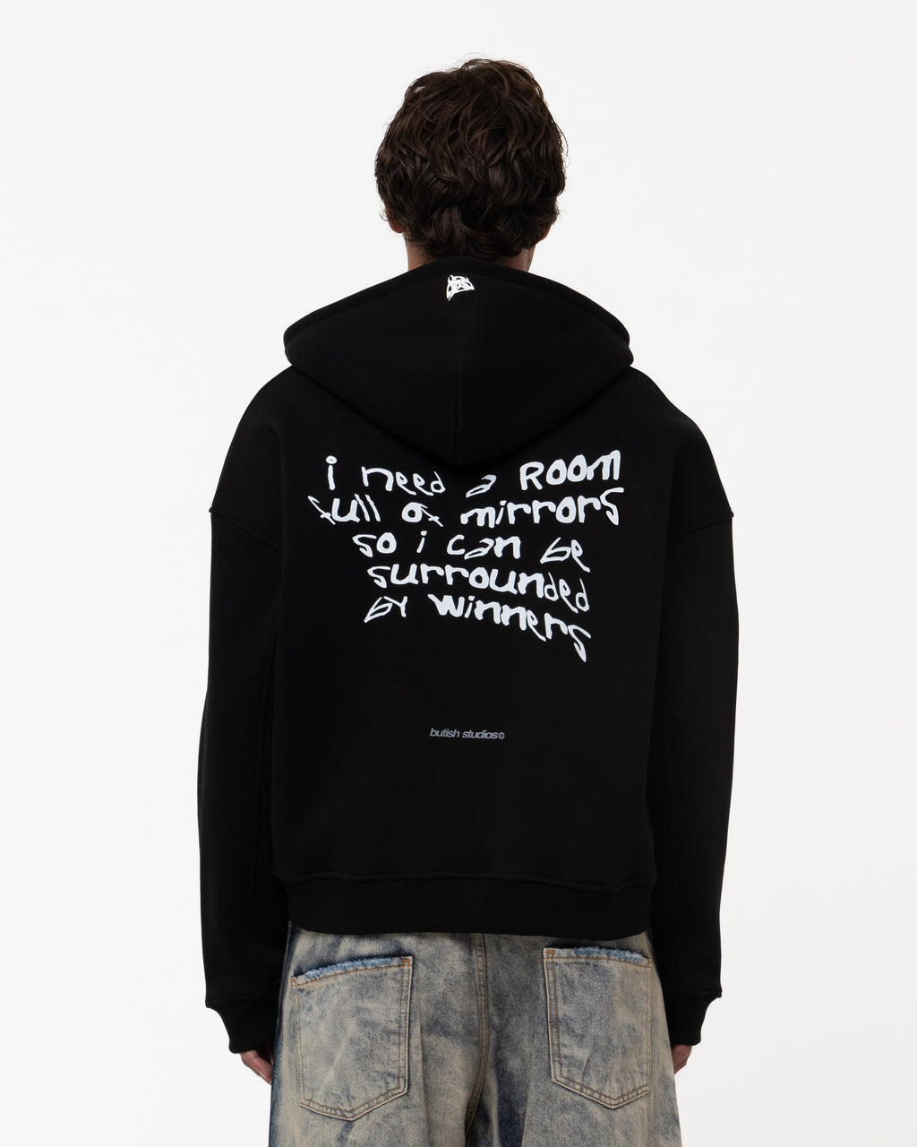 MIRRORS BLACK HOODIE