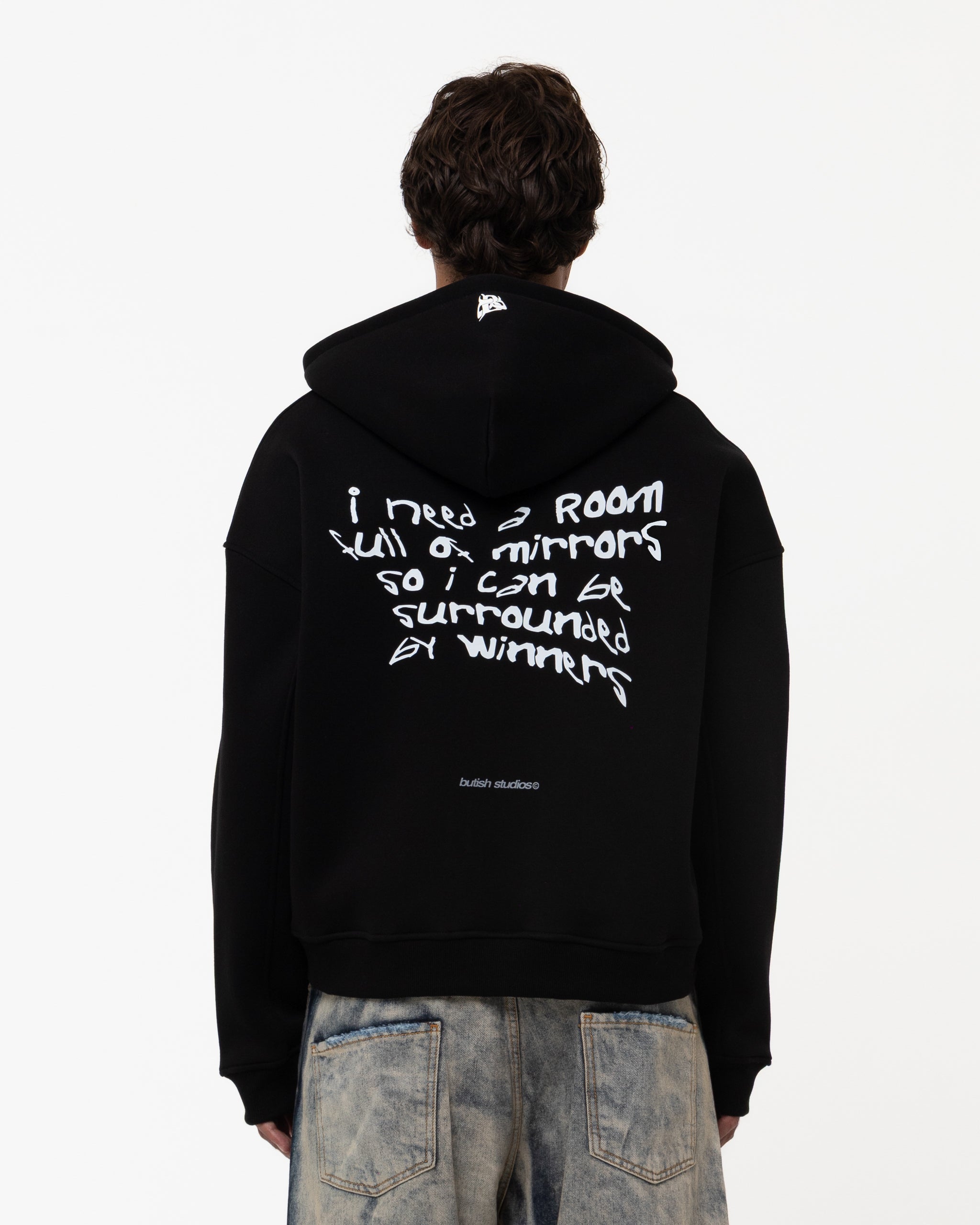 MIRRORS BLACK HOODIE