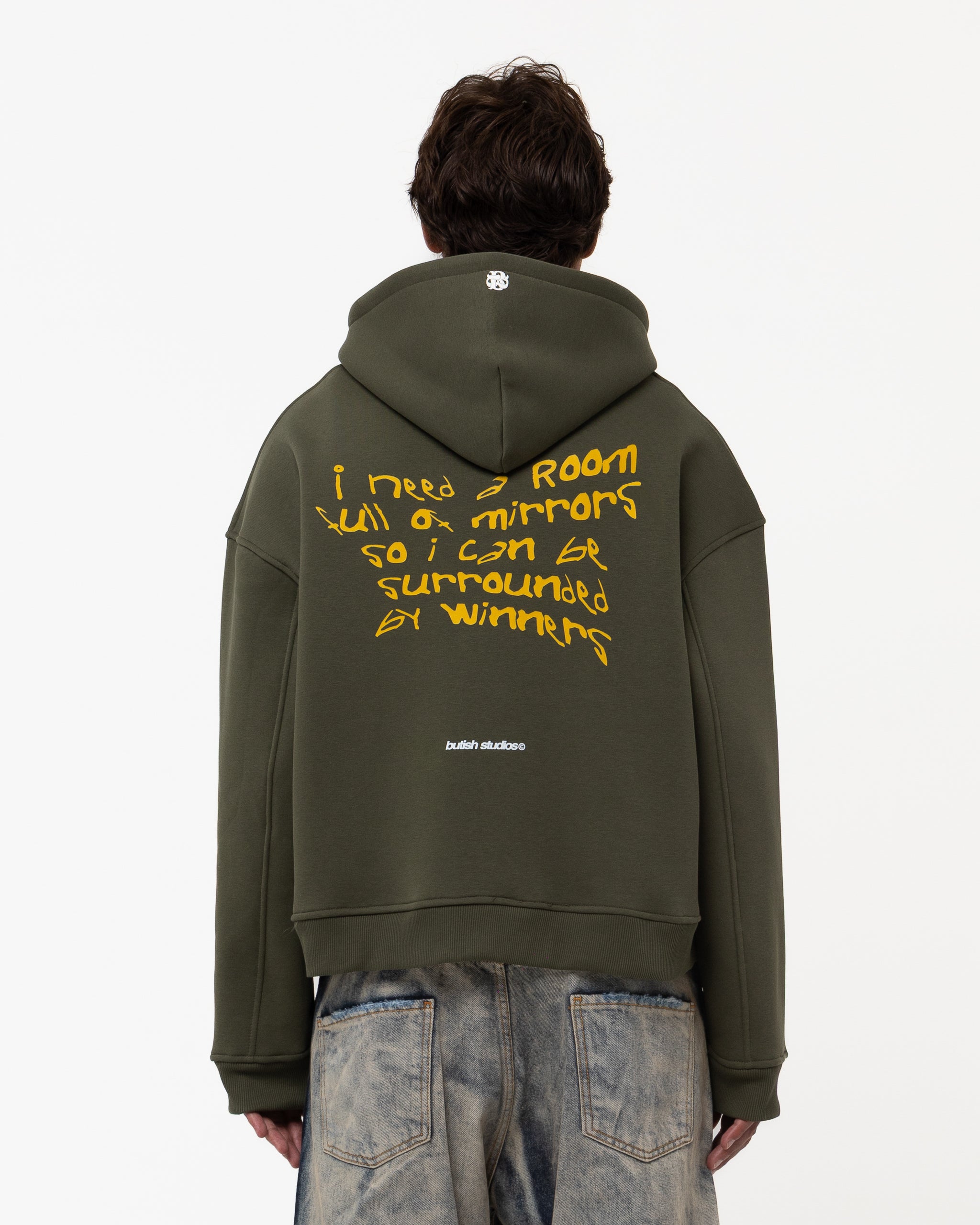 MIRRORS GREEN HOODIE