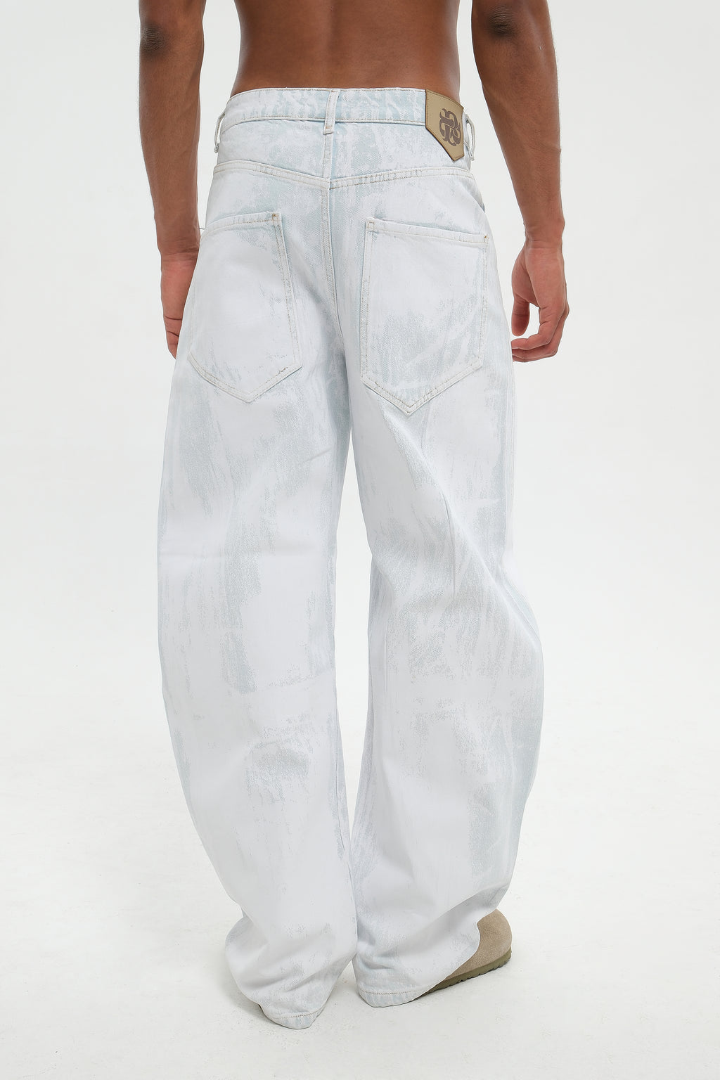 VARNISH WASH DENIM WHITE
