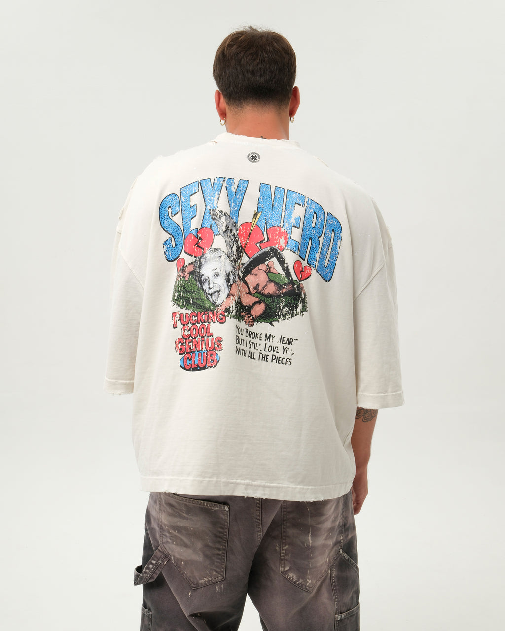 SEXY NERD TEE WHITE
