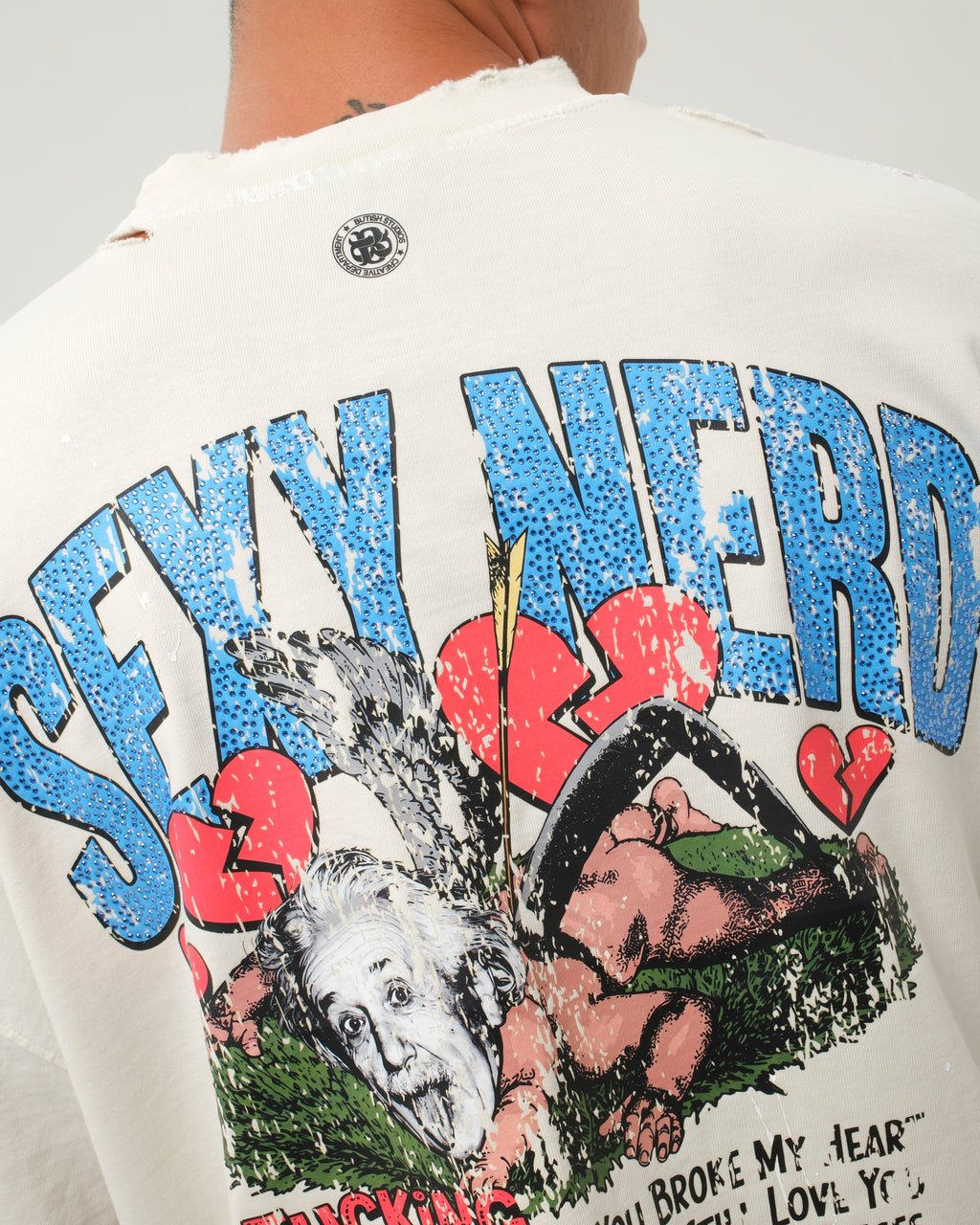SEXY NERD TEE WHITE