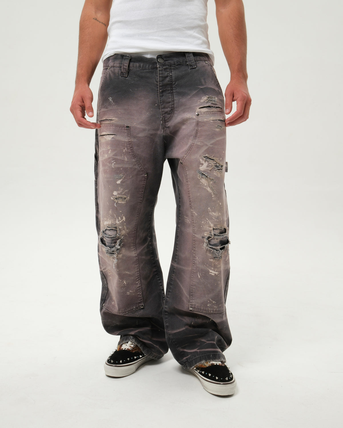 WORK HARD PANTS GREY