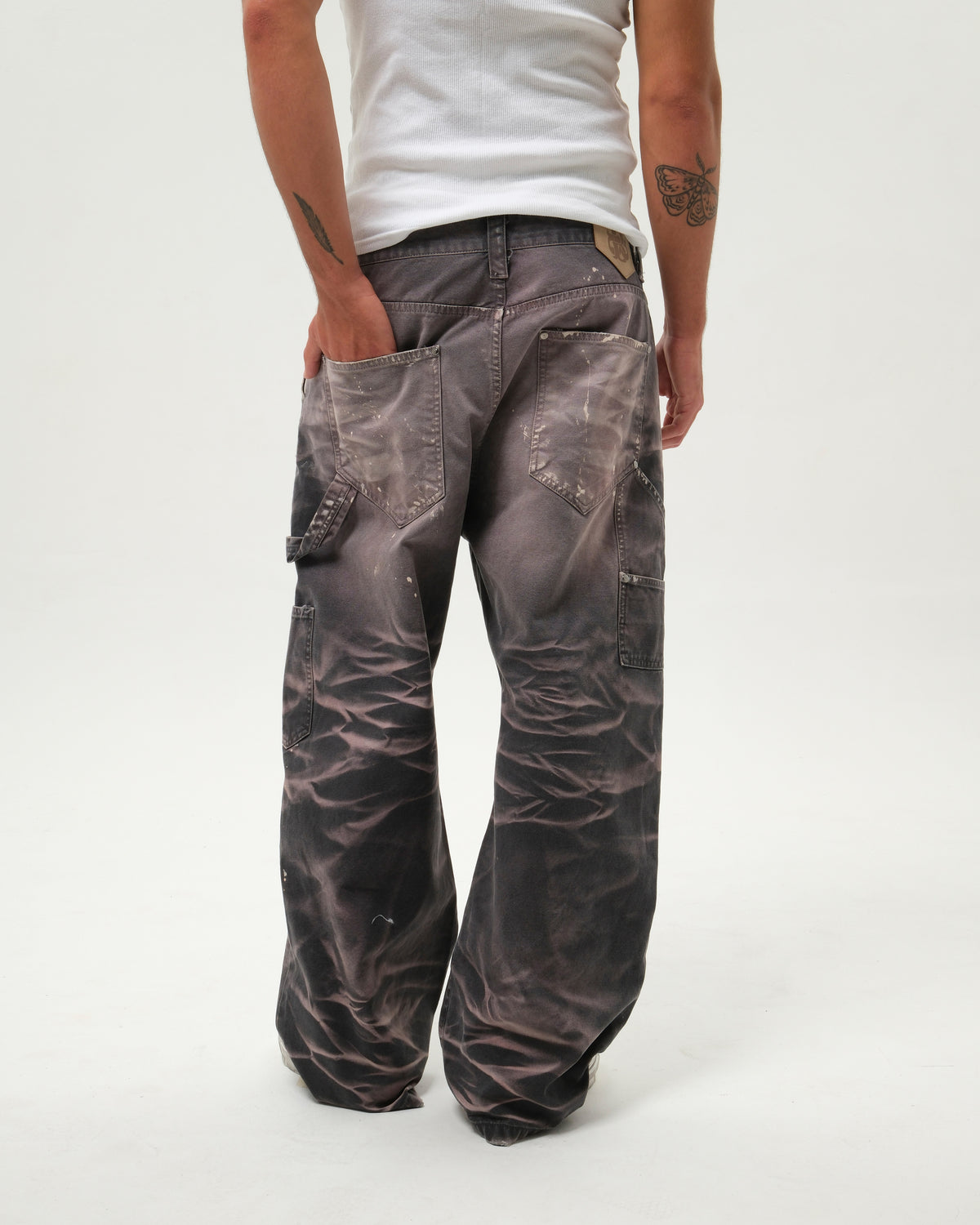 WORK HARD PANTS GREY
