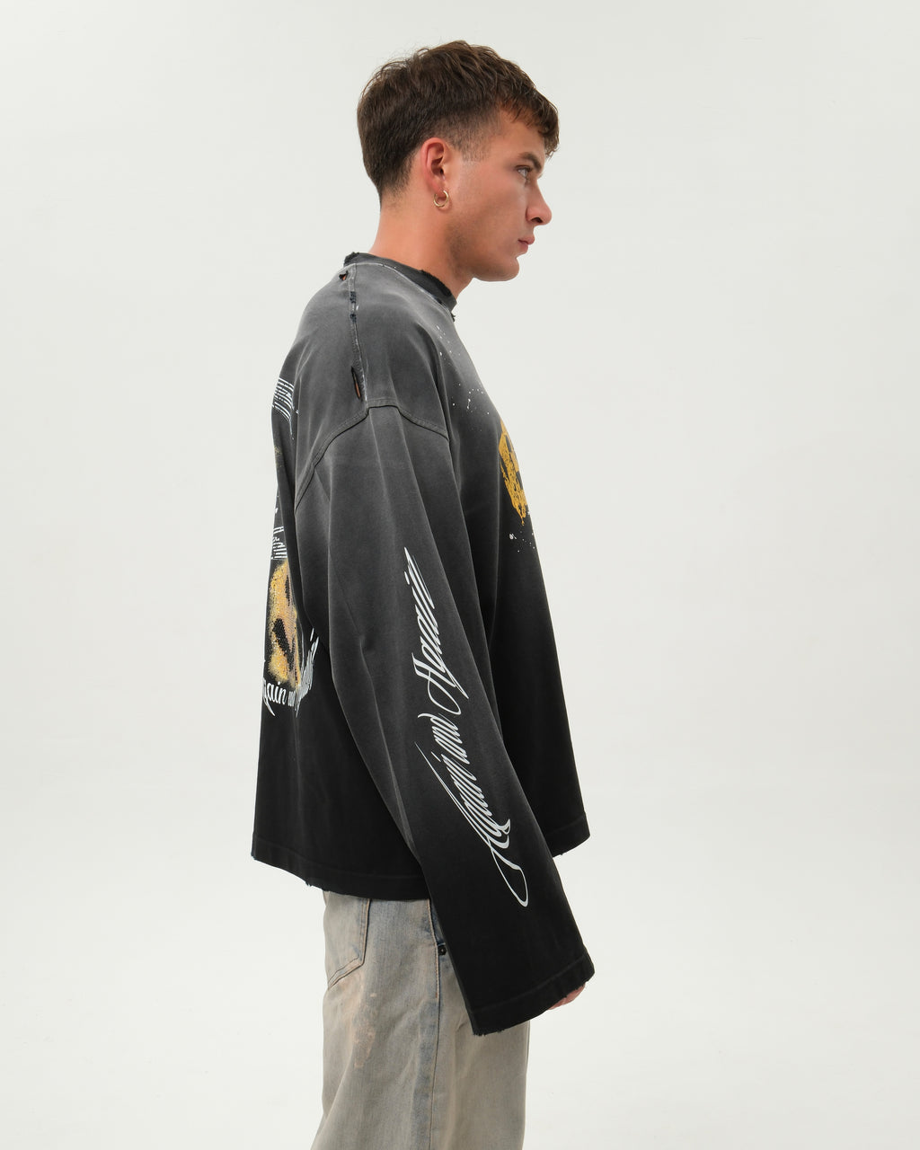 THE BURNOUT LONGSLEEVE BLACK