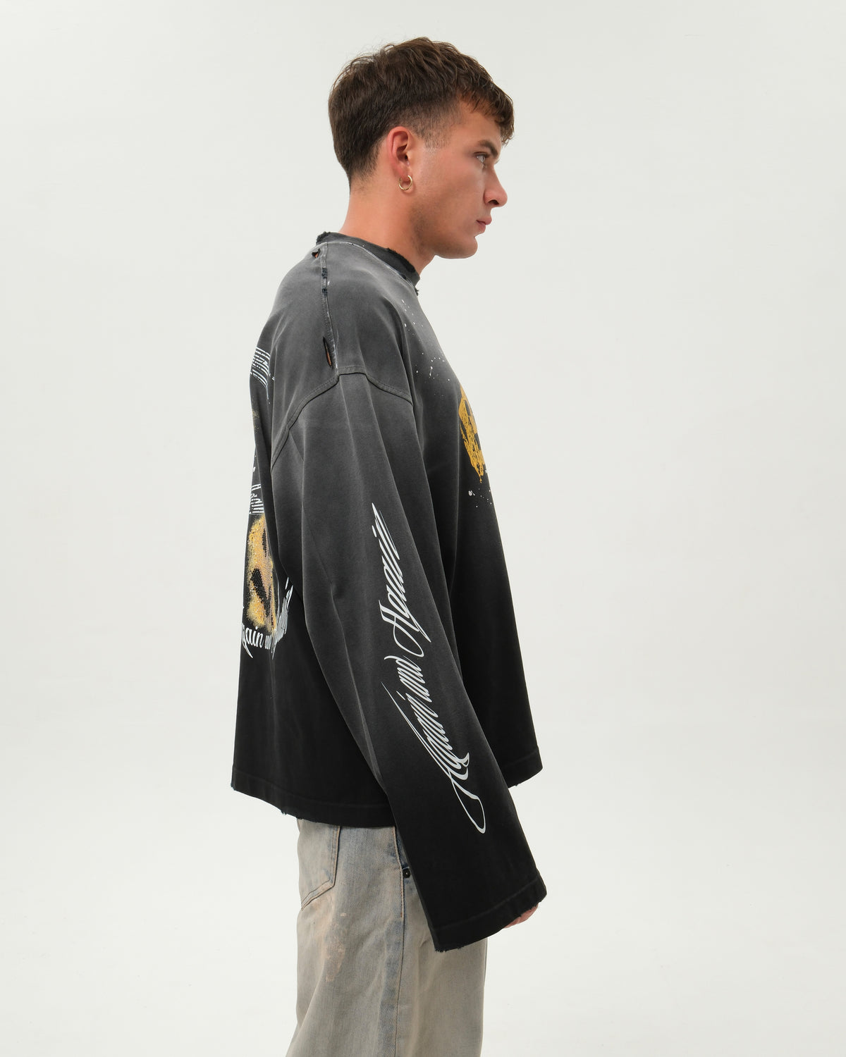 THE BURNOUT LONGSLEEVE BLACK