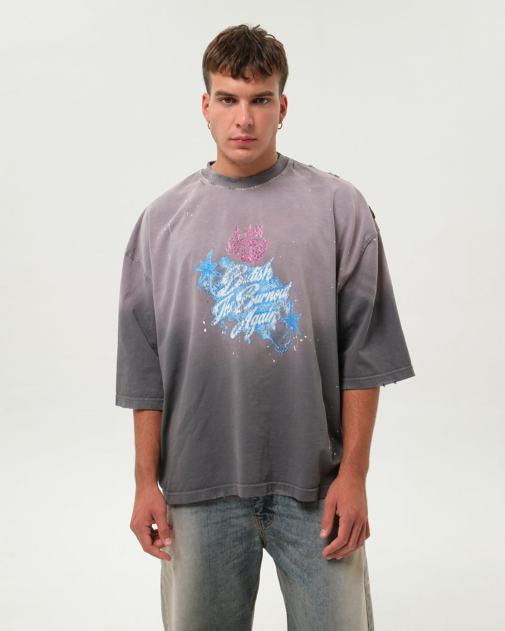 BUSY BOY TEE GREY