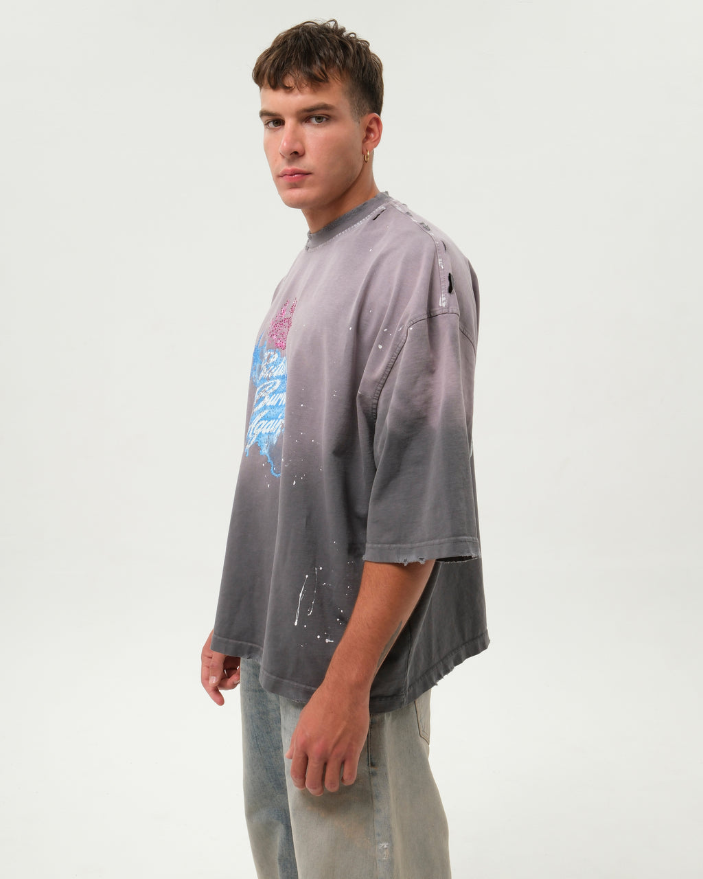 BUSY BOY TEE GREY
