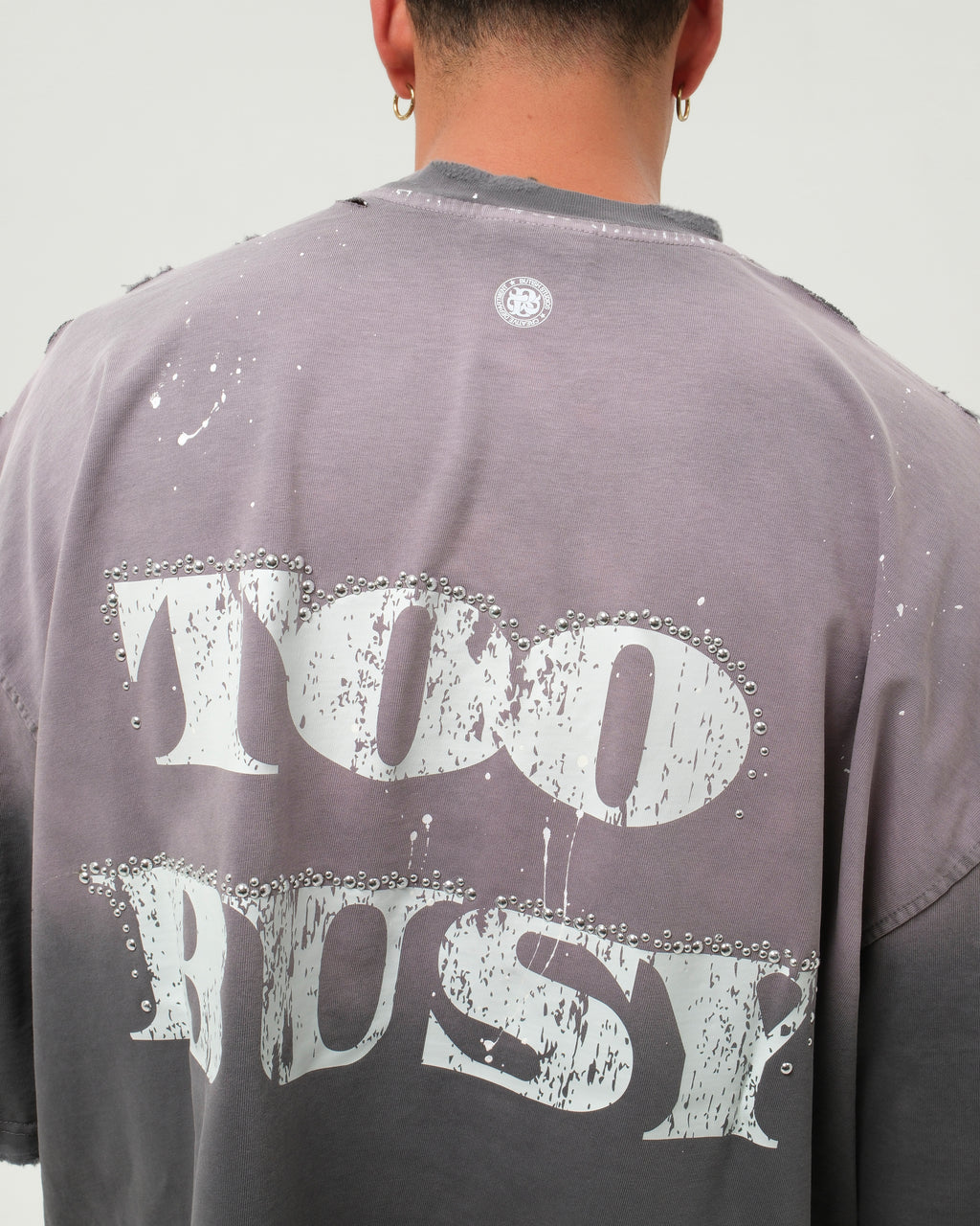 BUSY BOY TEE GREY