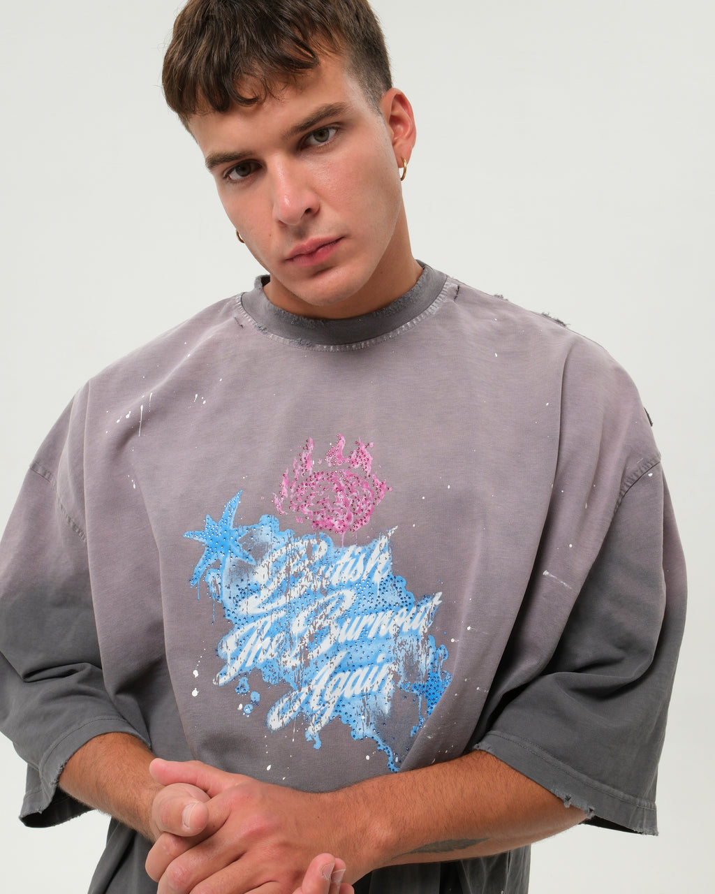 BUSY BOY TEE GREY
