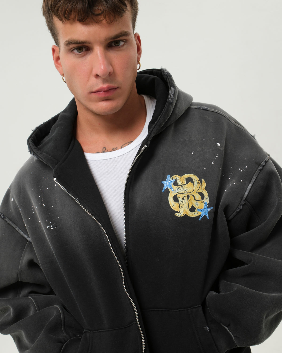 SEXY NERD HOODIE BLACK