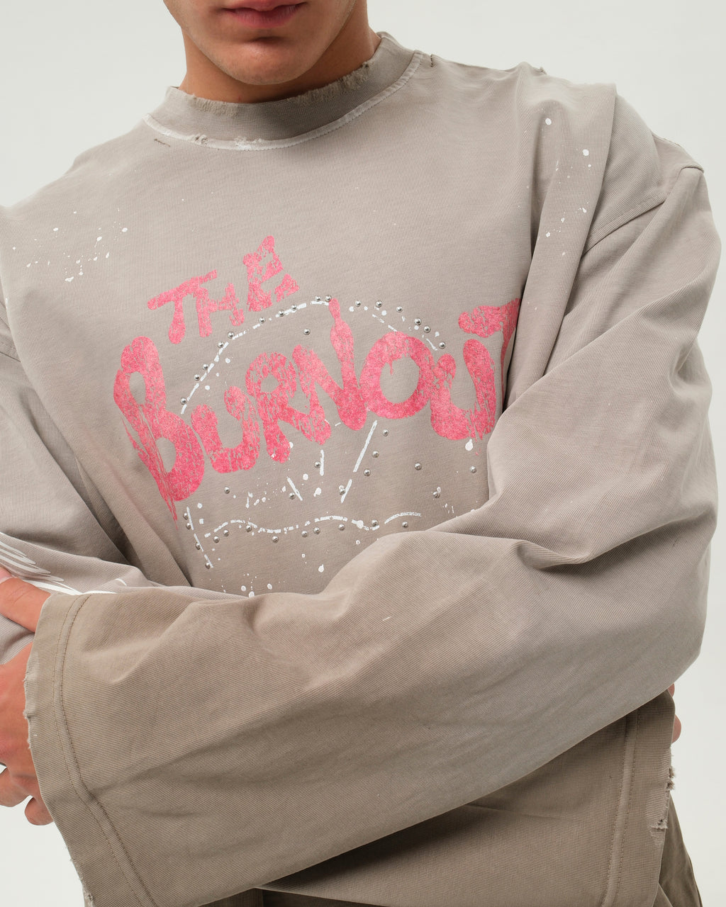 THE BURNOUT LONGSLEEVE GREY