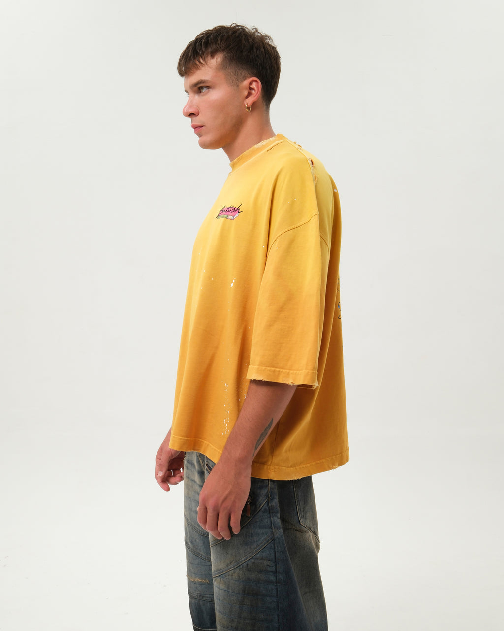 ATOMIC TEE MUSTARD