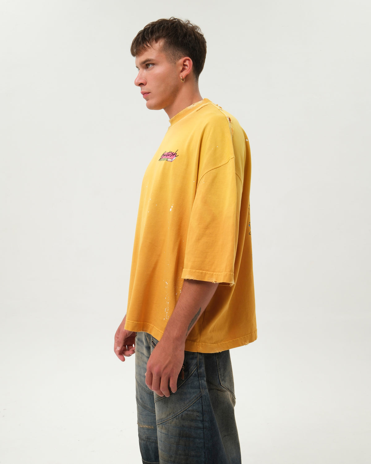 ATOMIC TEE MUSTARD