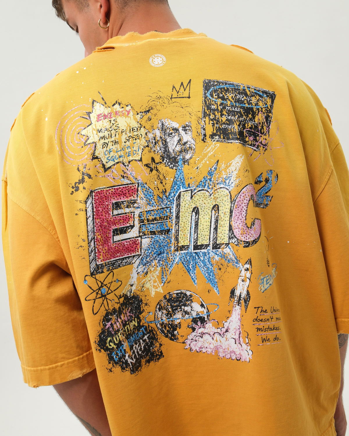 ATOMIC TEE MUSTARD