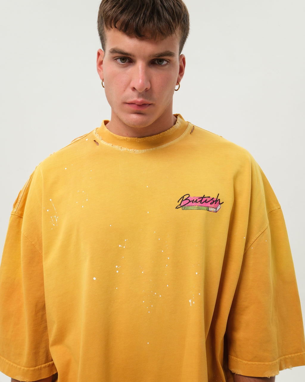 ATOMIC TEE MUSTARD