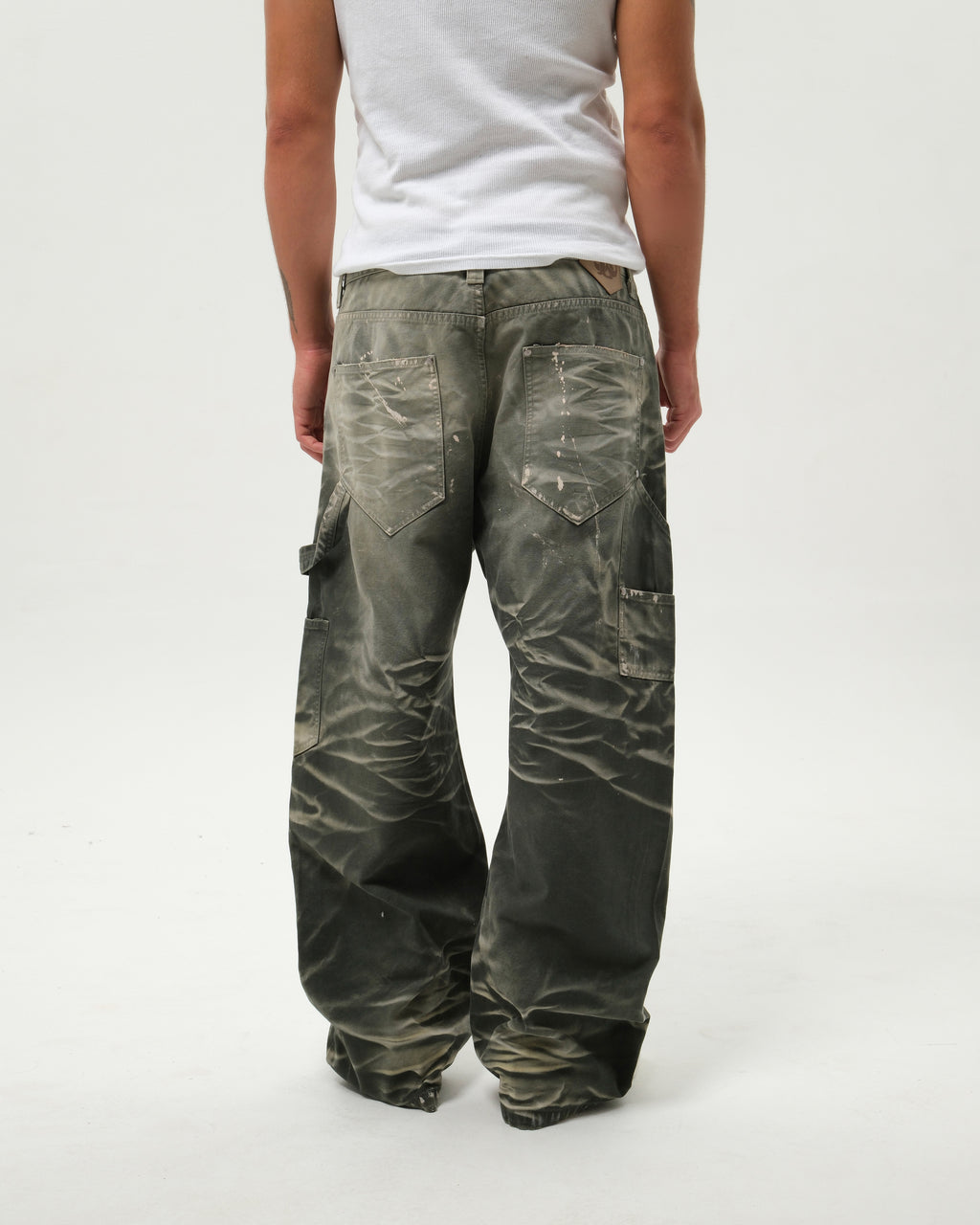 WORK HARD PANTS GREEN