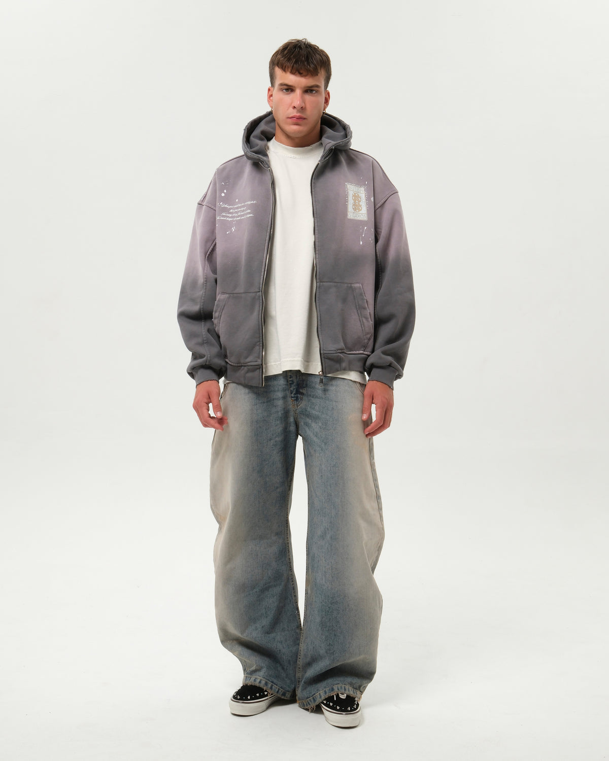 FIERY MIND HOODIE GREY