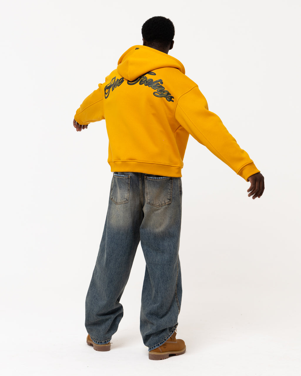 PURE FEELINGS YELLOW HOODIE