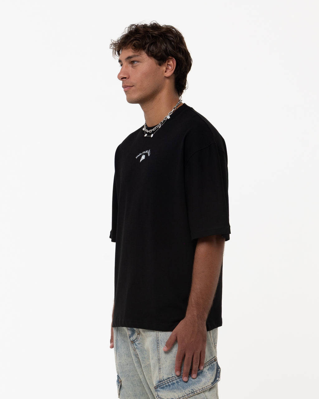 MIRRORS BLACK TEE