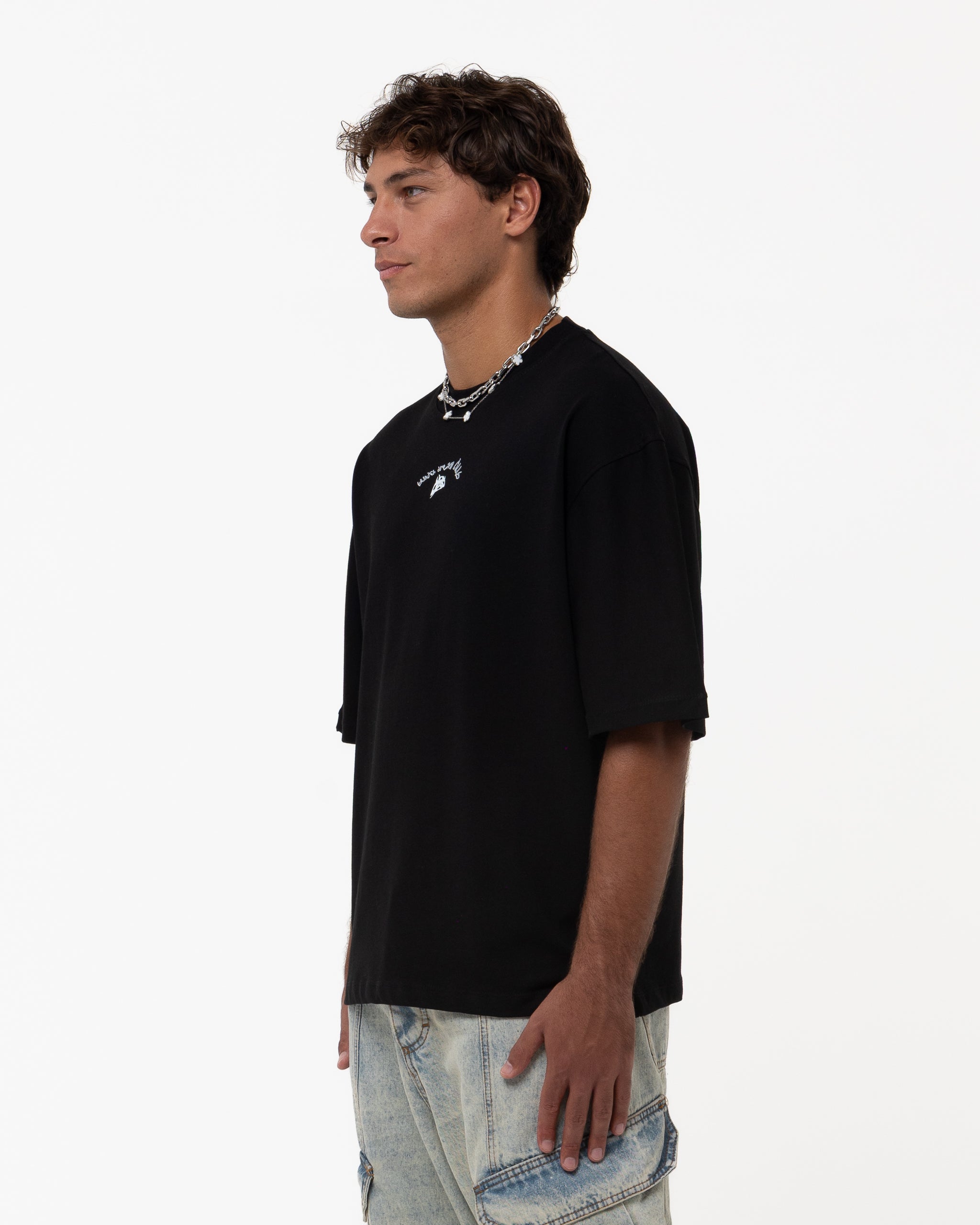 MIRRORS BLACK TEE