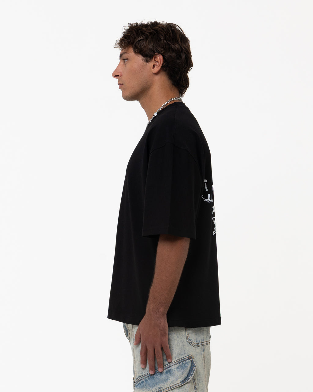 MIRRORS BLACK TEE