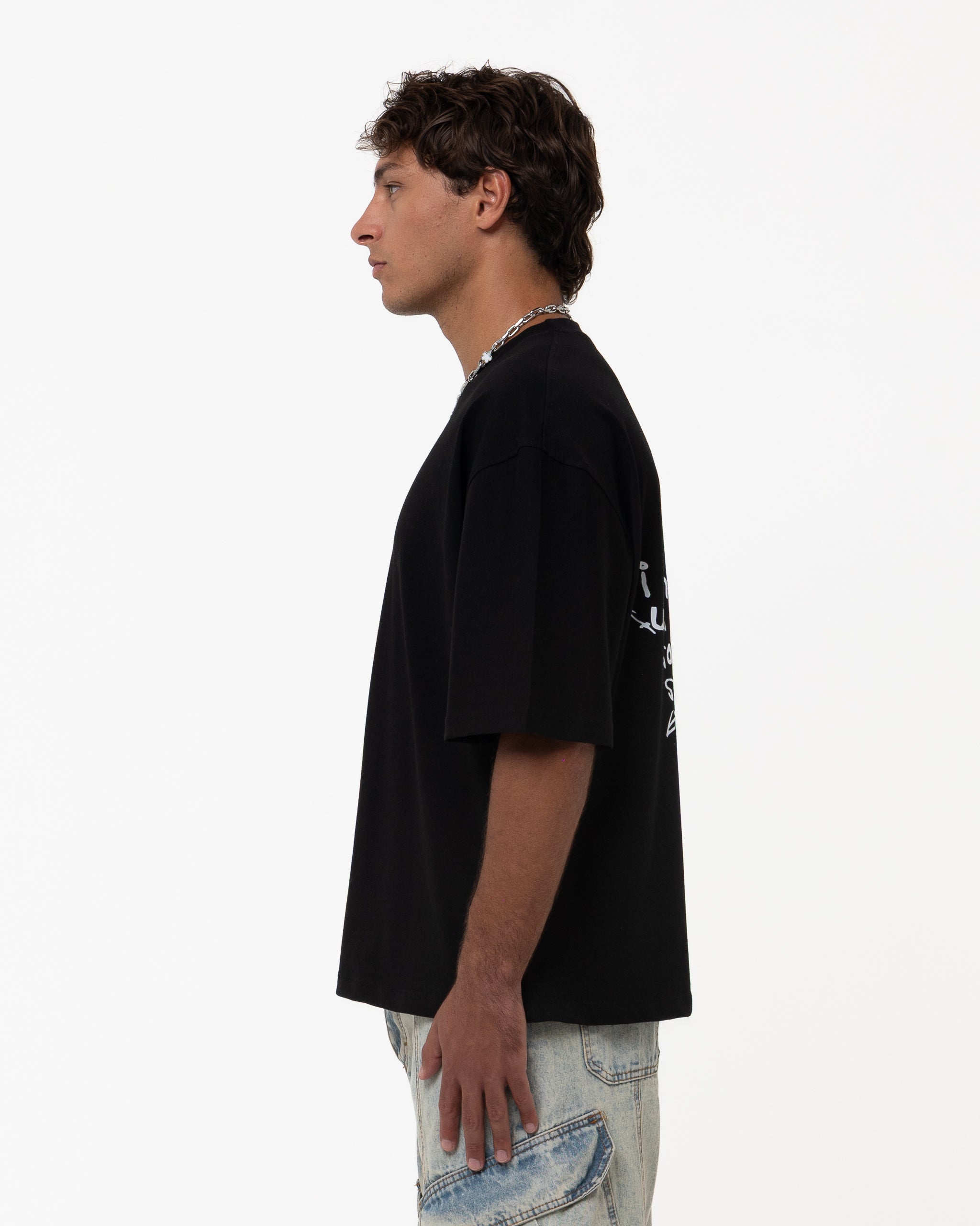 MIRRORS BLACK TEE
