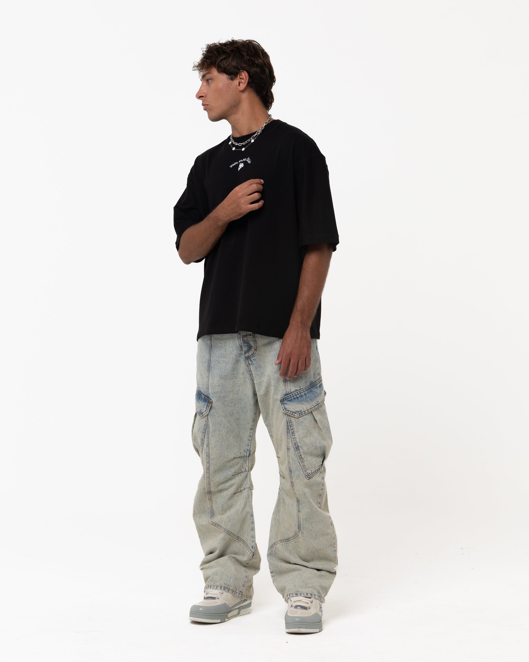MIRRORS BLACK TEE