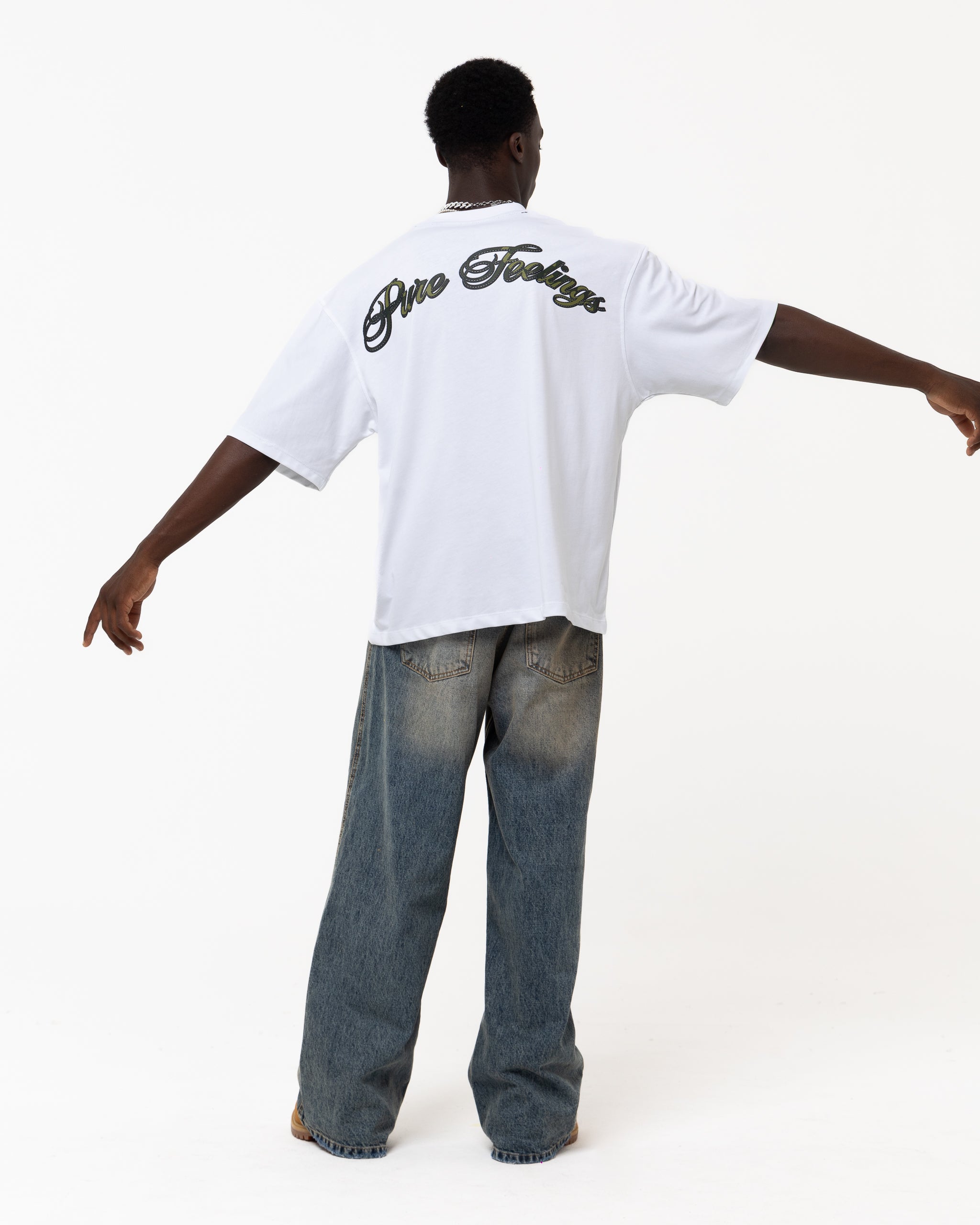 PURE FEELINGS WHITE TEE