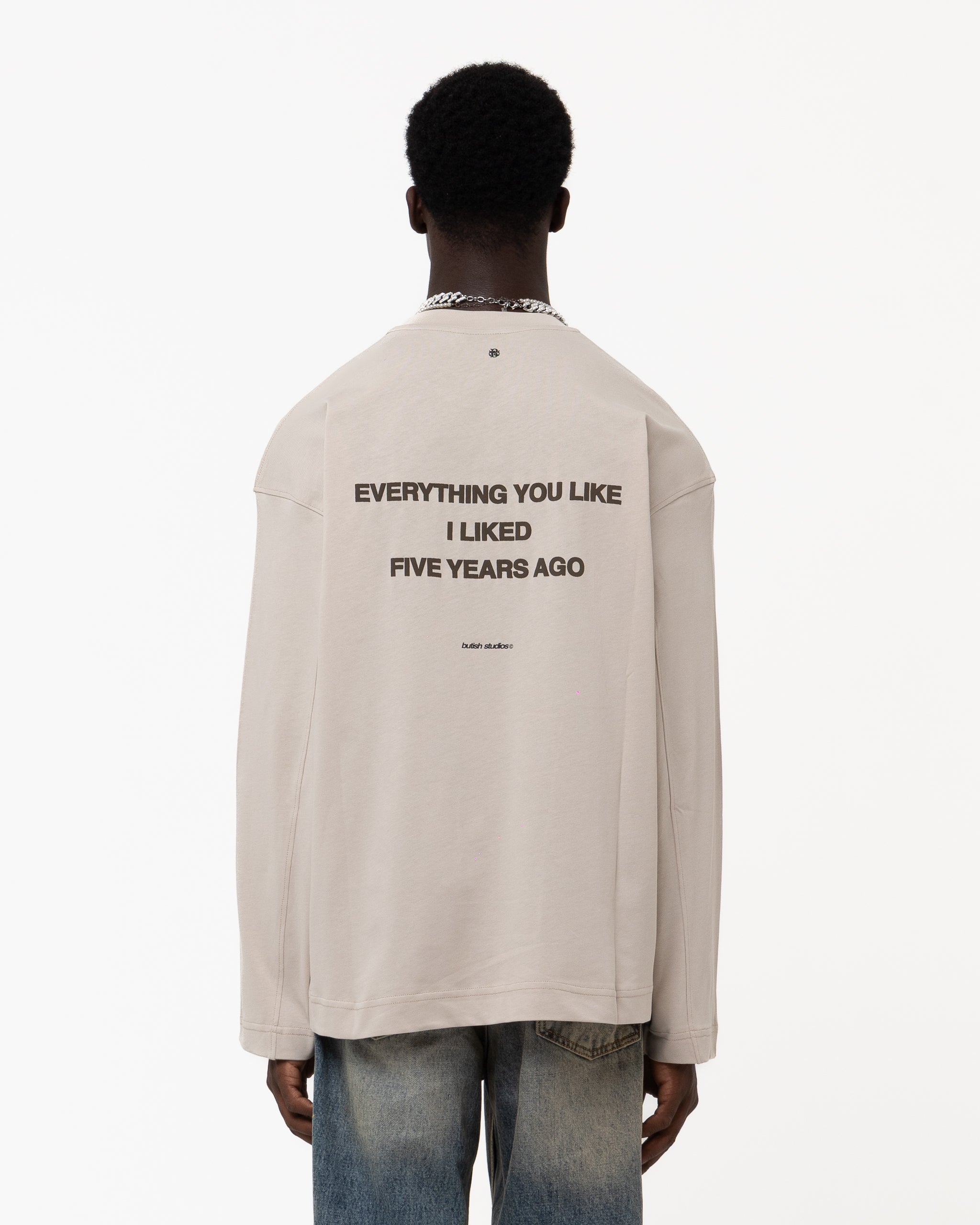 FIVE YEARS AGO SAND LONGSLEEVE