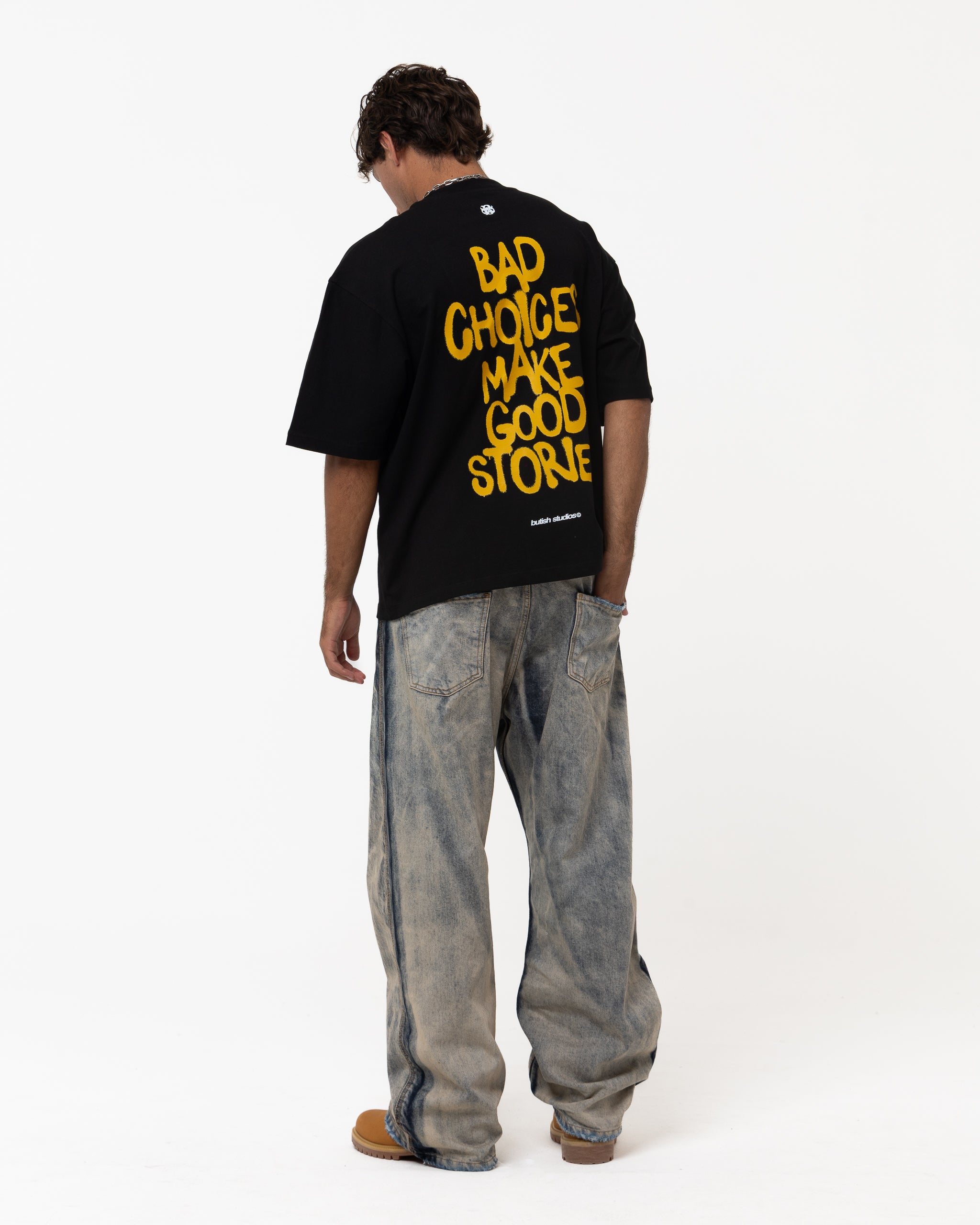 BAD CHOICES BLACK TEE