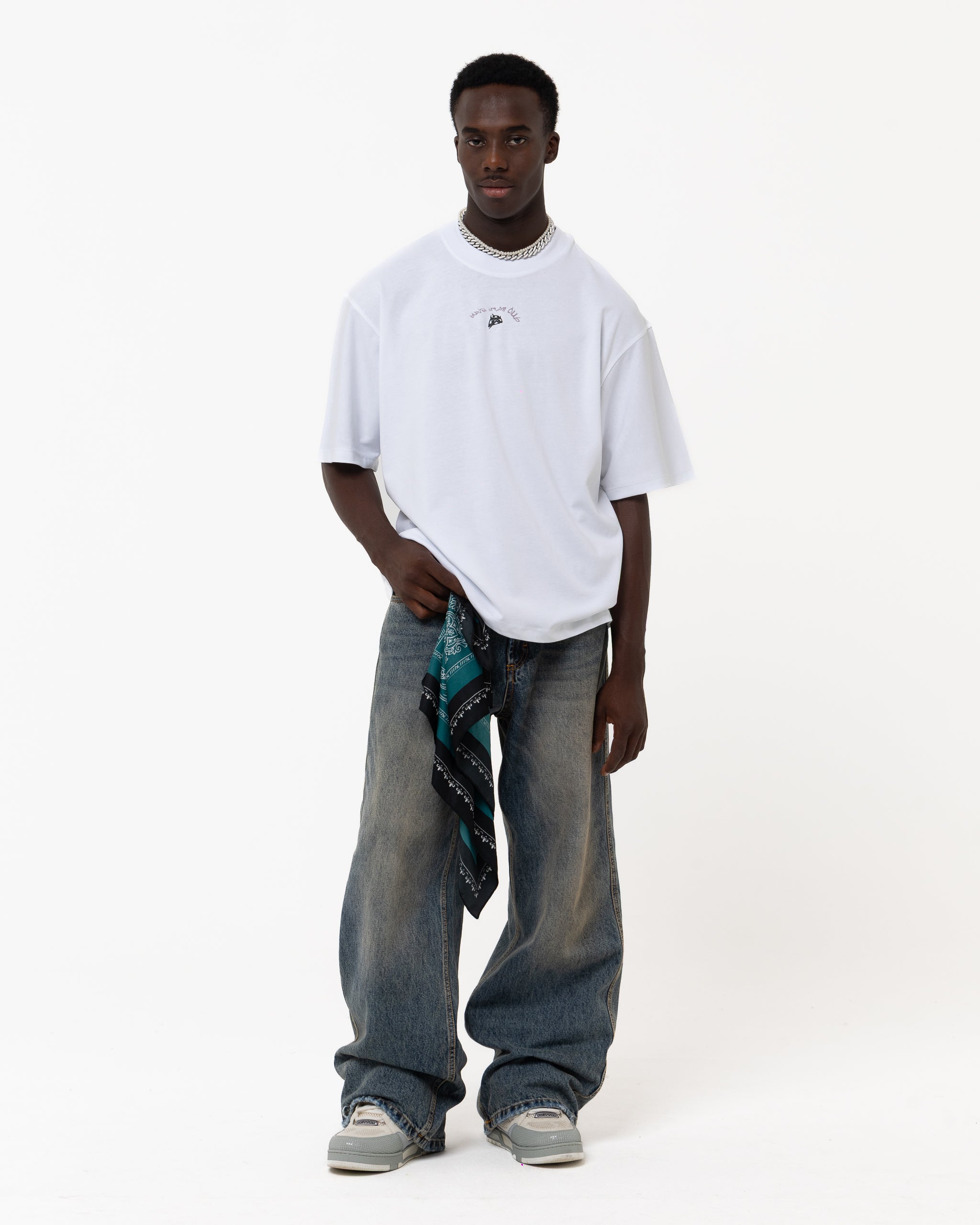 MIRRORS WHITE TEE