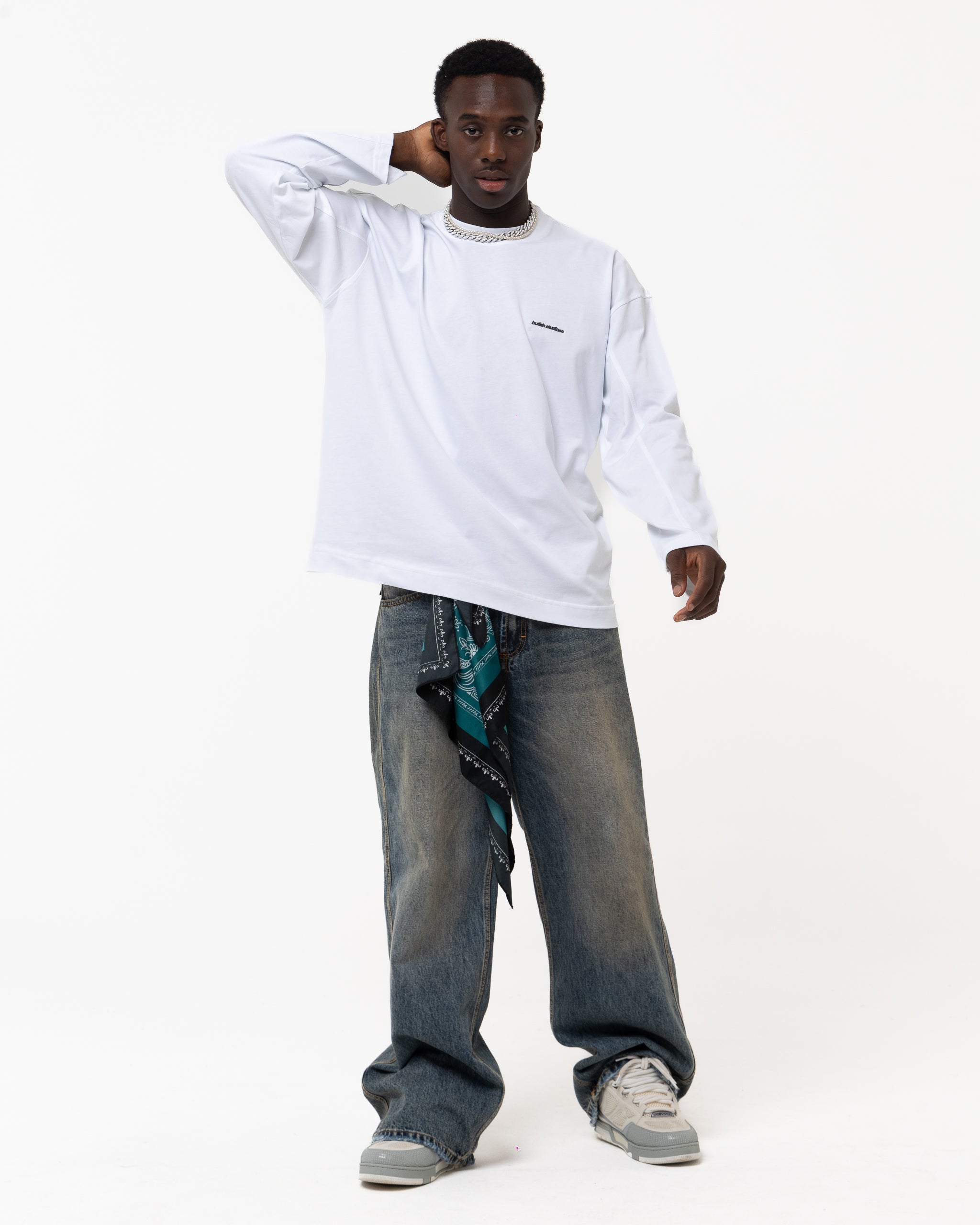 FIVE YEARS AGO WHITE LONGSLEEVE